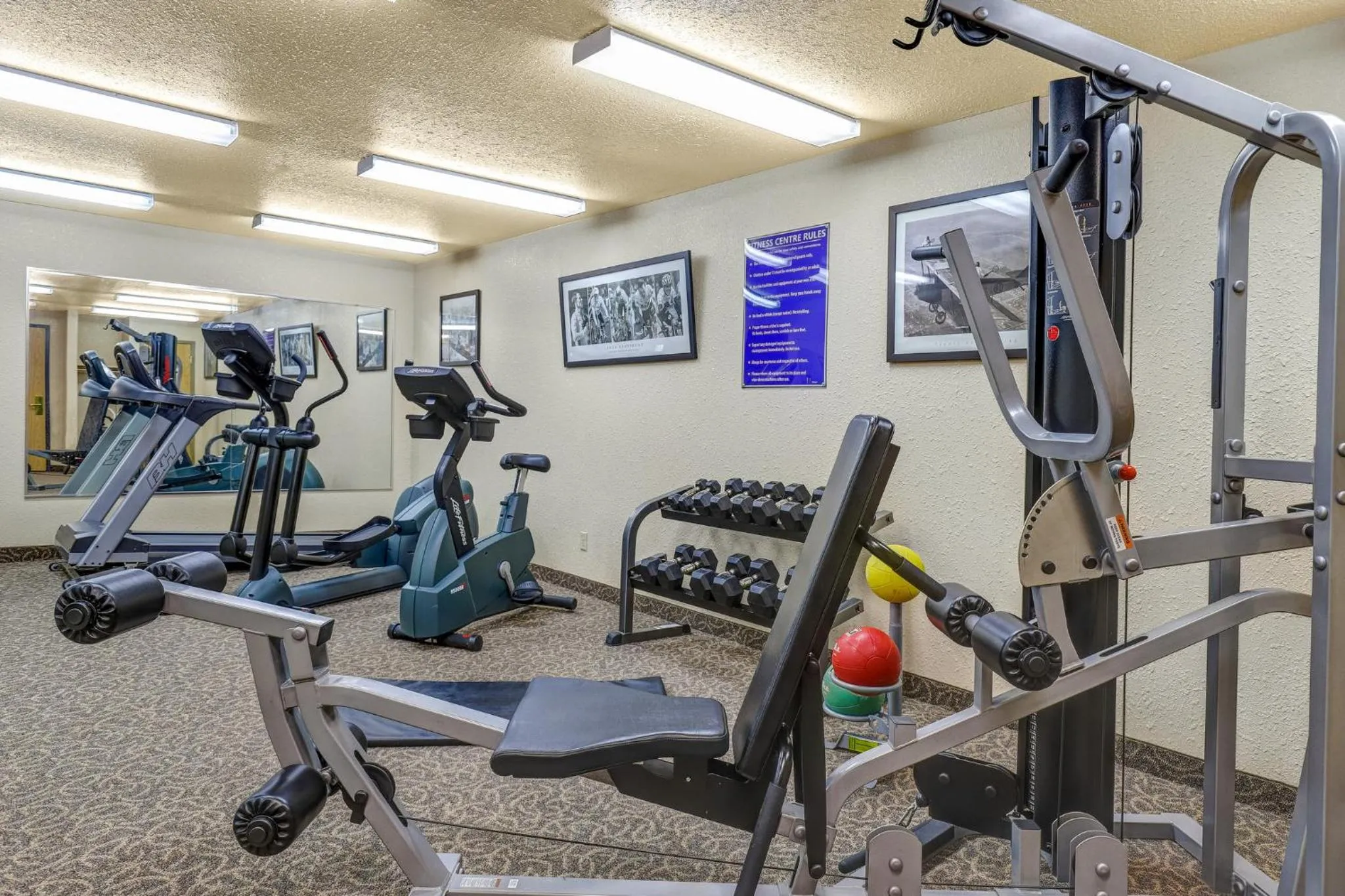Fitness centre/facilities in Prairie Crest Red Deer by IHG