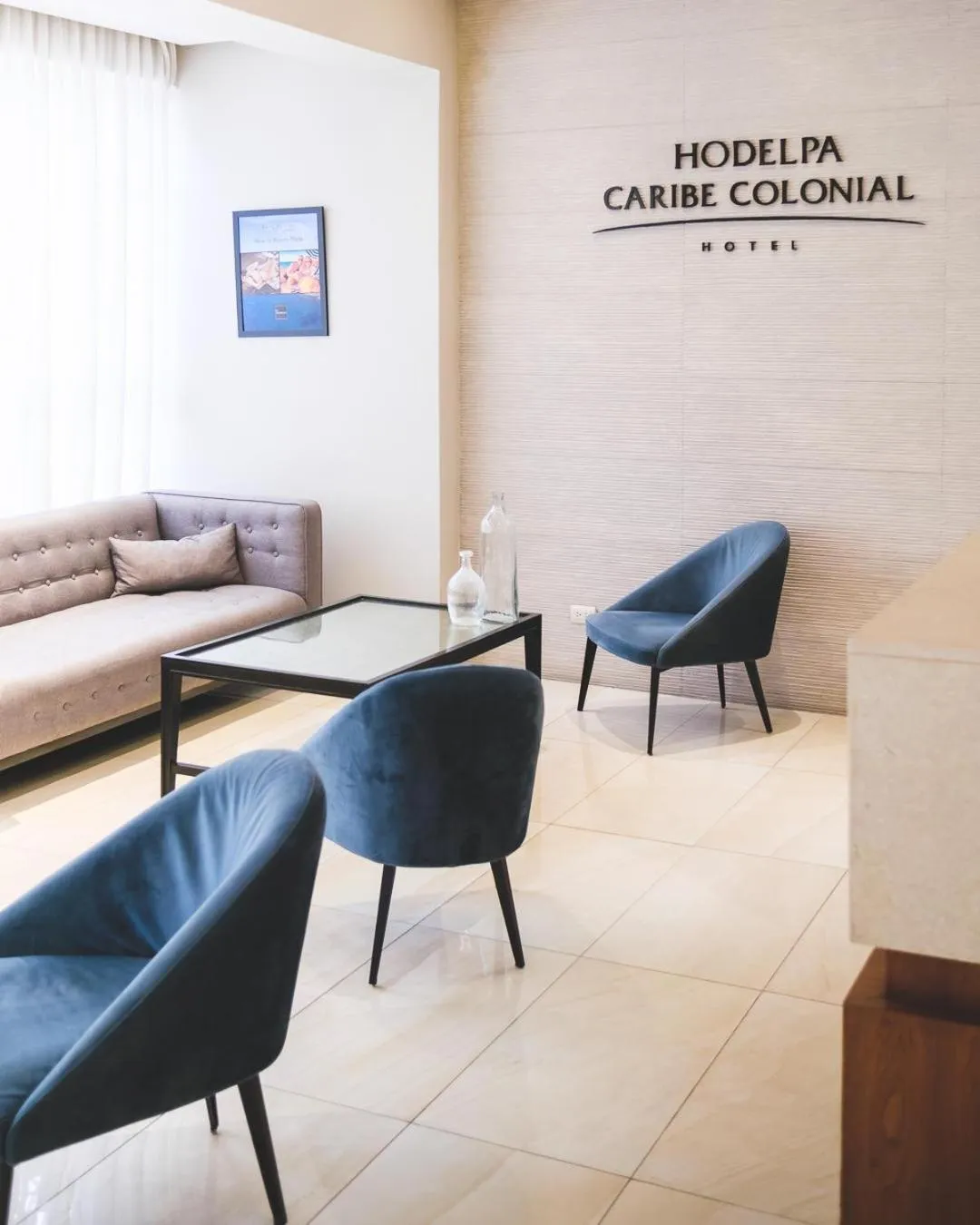 Lobby or reception in Hodelpa Caribe Colonial