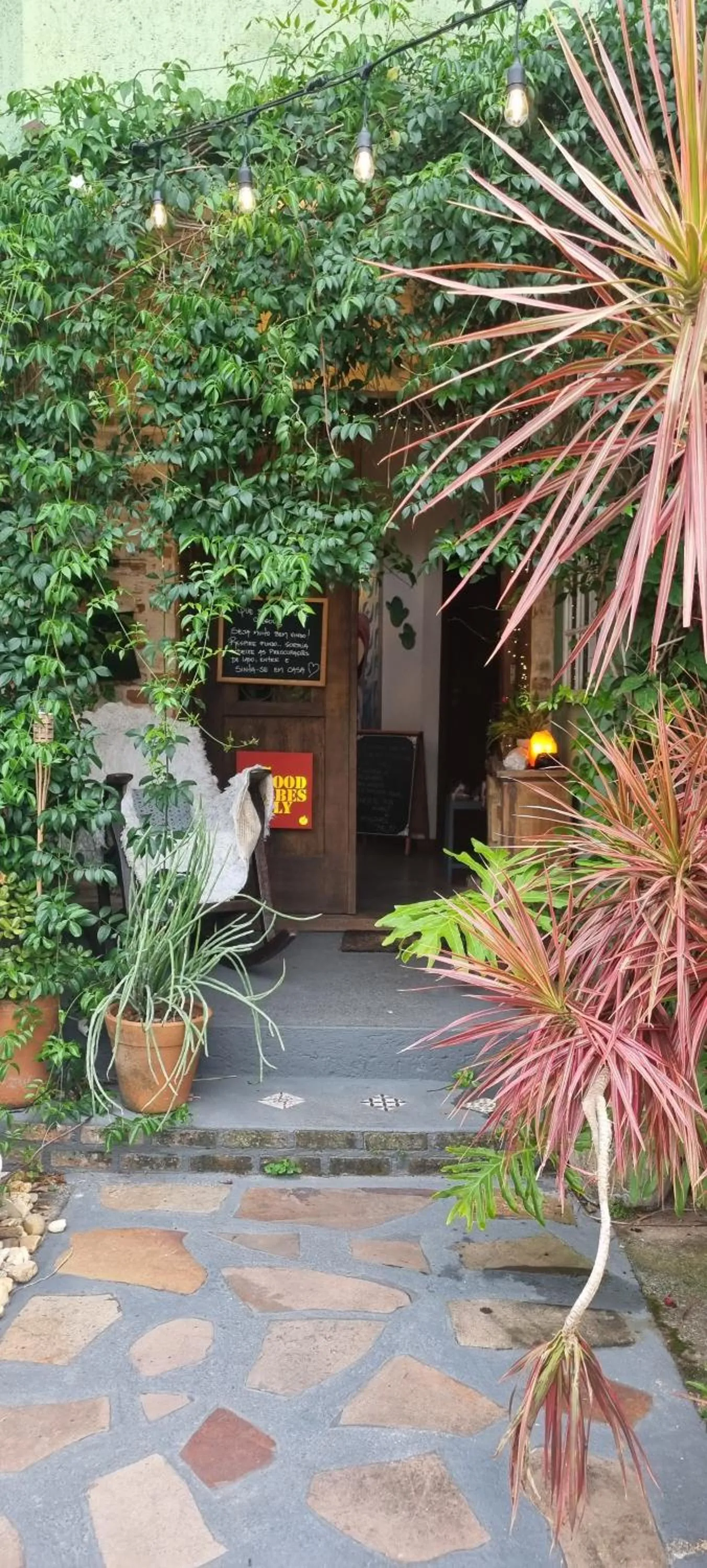 Facade/entrance in Pousada Santarina