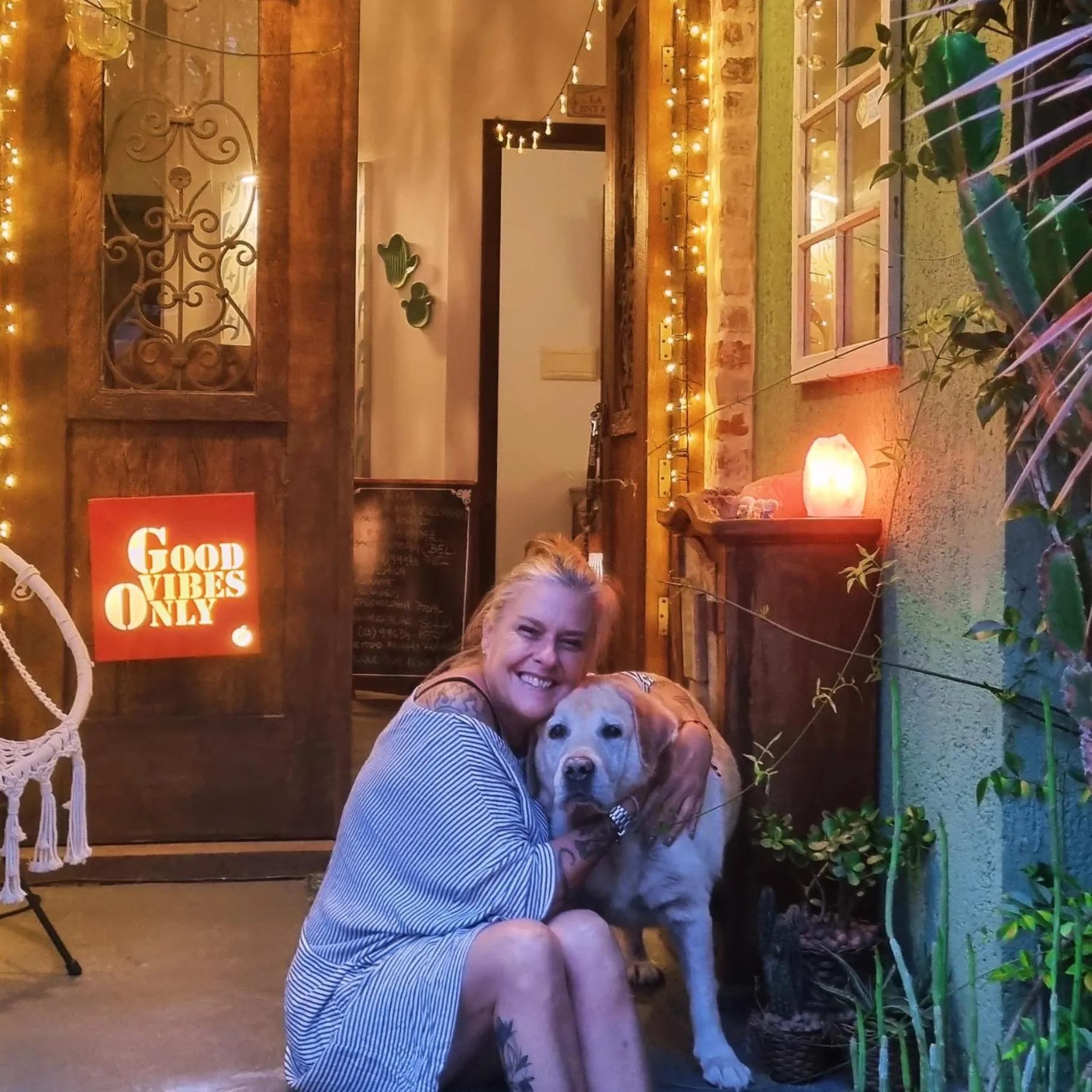 Facade/entrance in Pousada Santarina