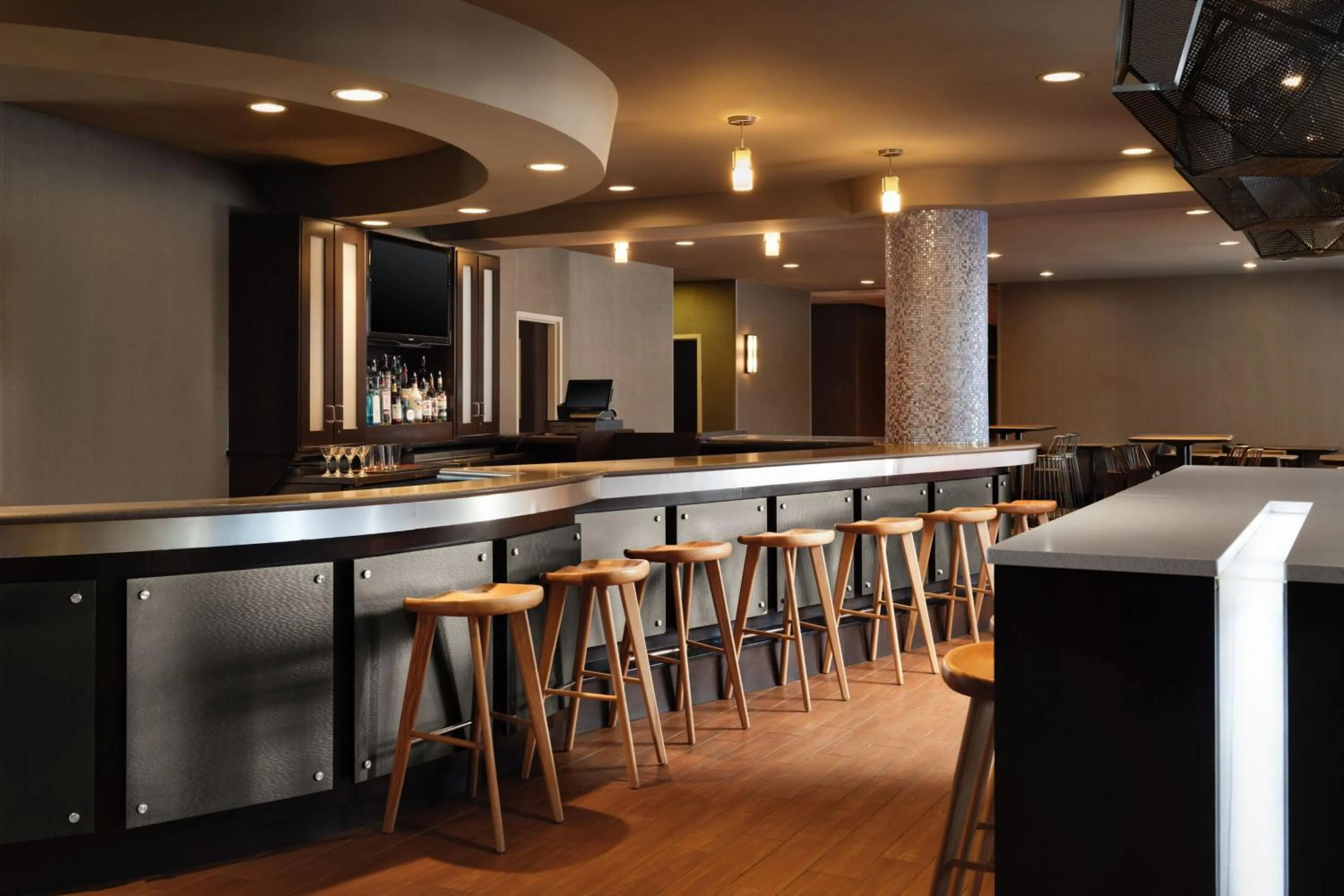 Lounge or bar in SpringHill Suites Minneapolis-St. Paul Airport/Mall Of America