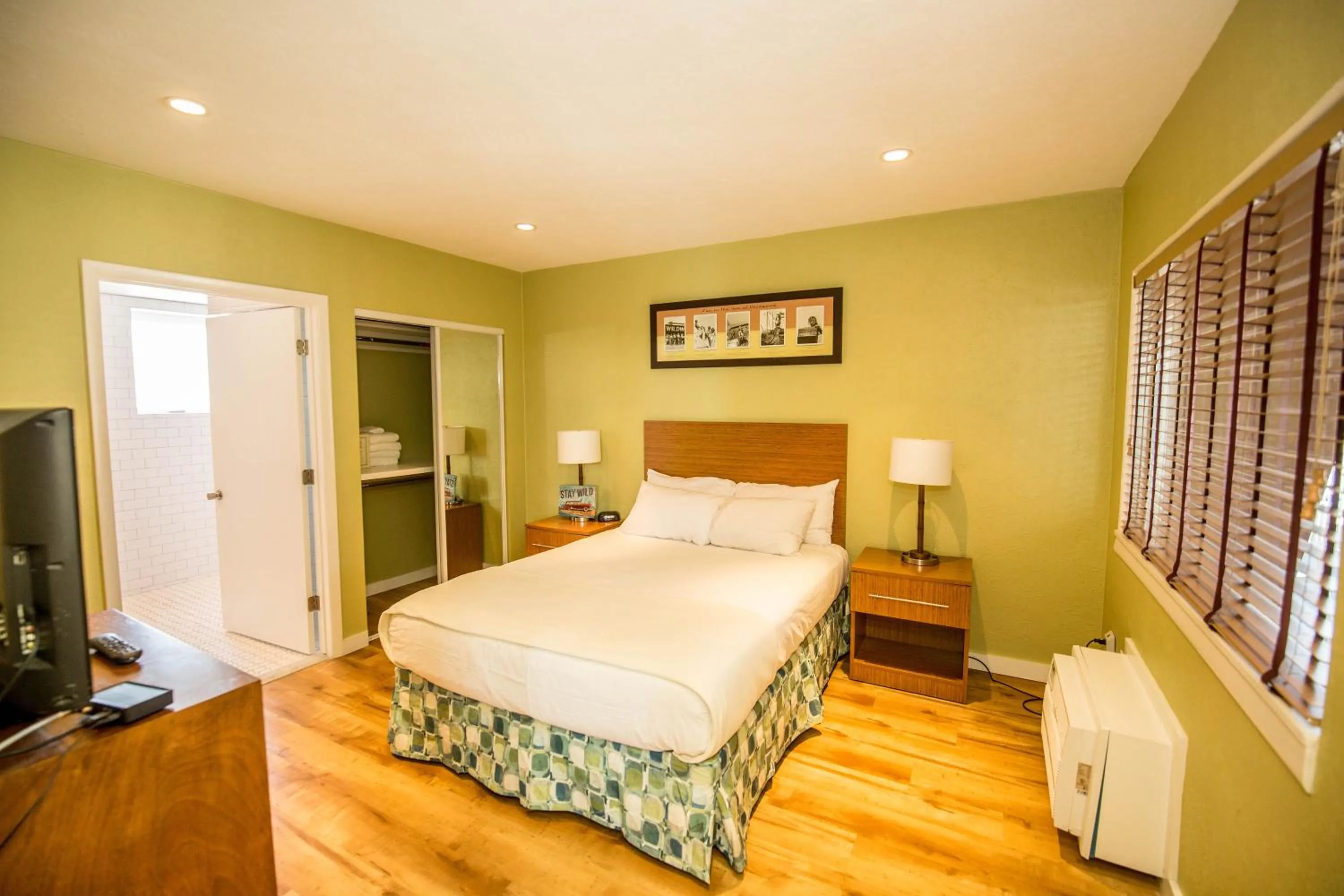 Bed in Blue Palms Resort