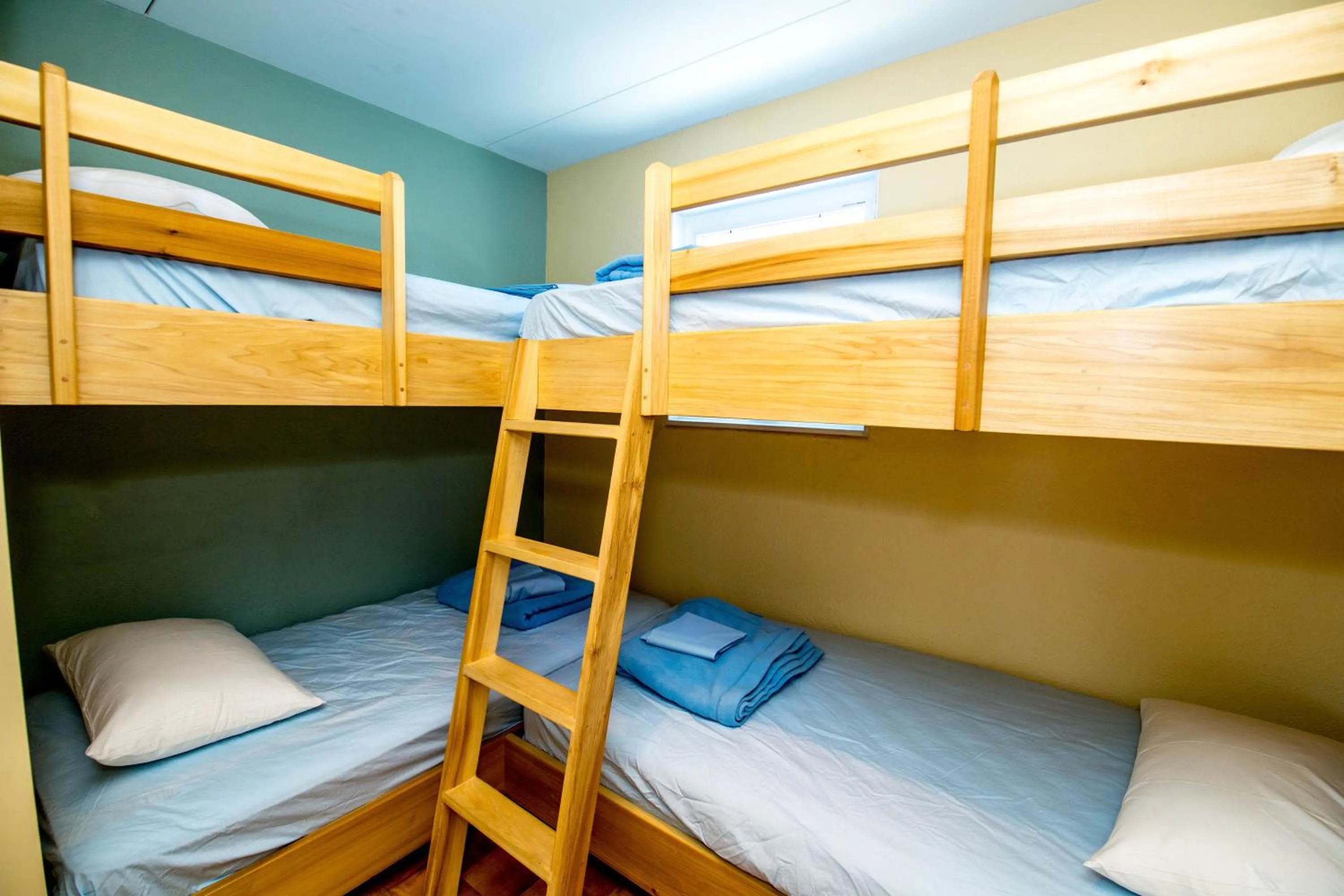 Bed in Blue Palms Resort