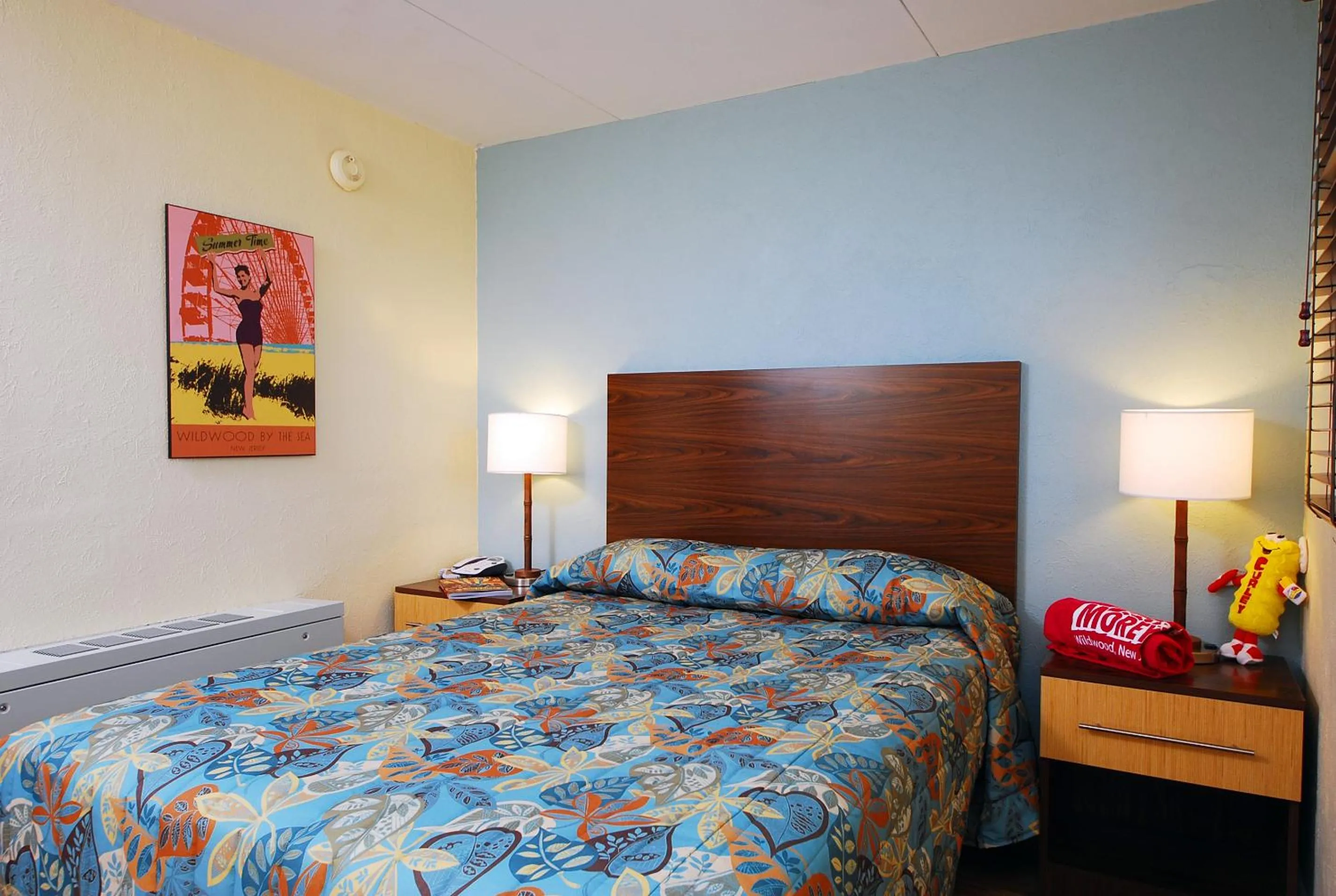 Bed in Blue Palms Resort