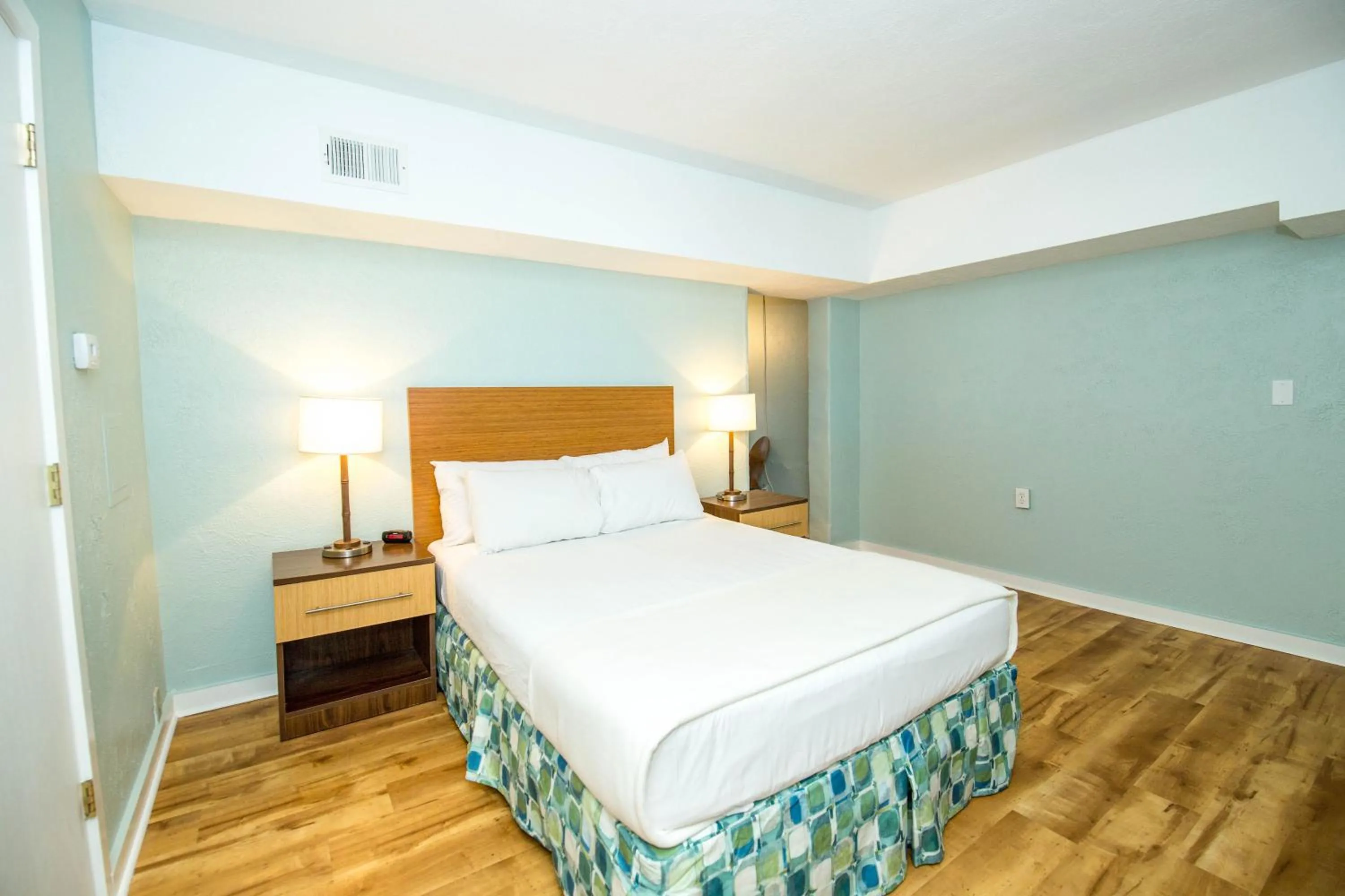 Bed in Blue Palms Resort