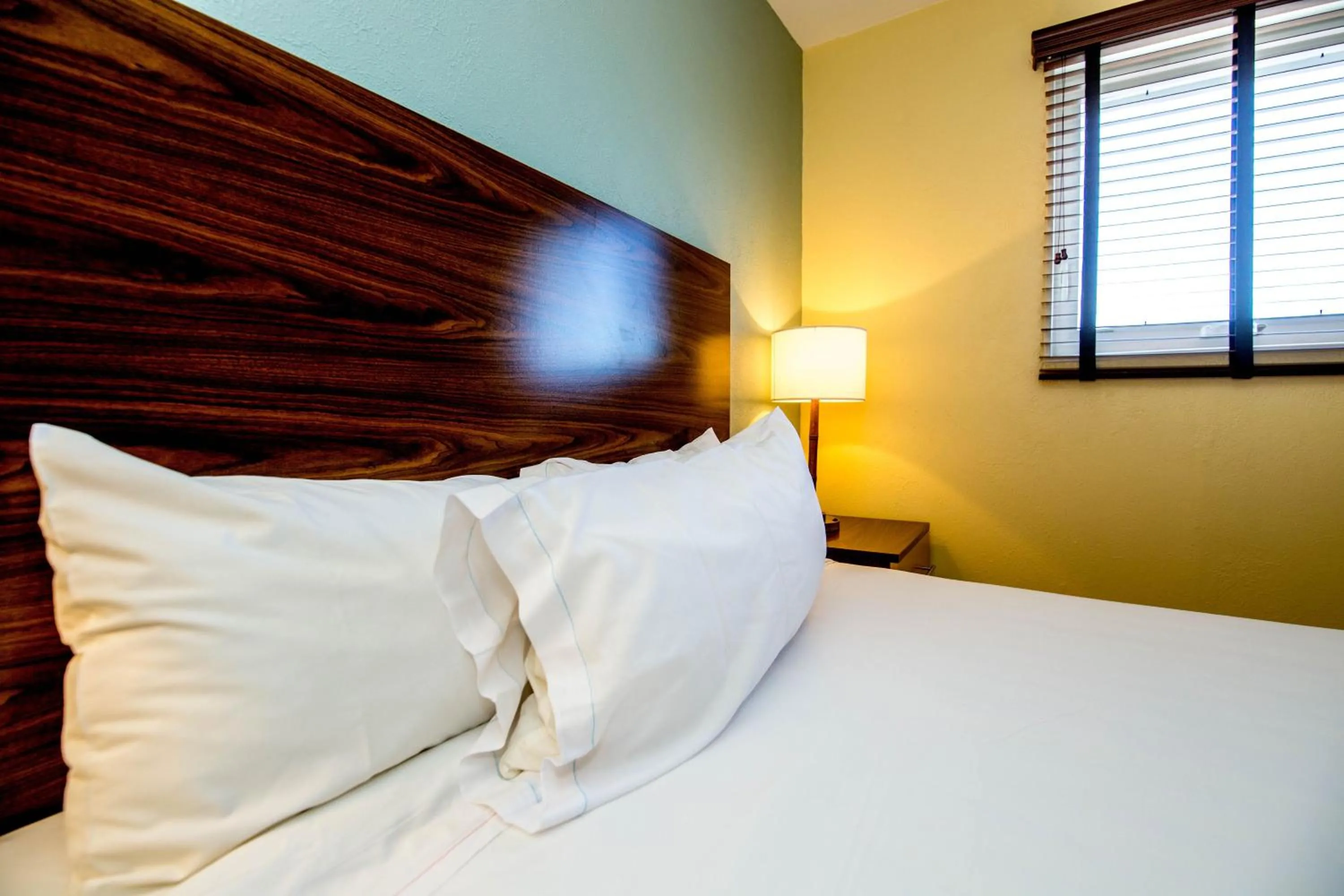Bed in Blue Palms Resort