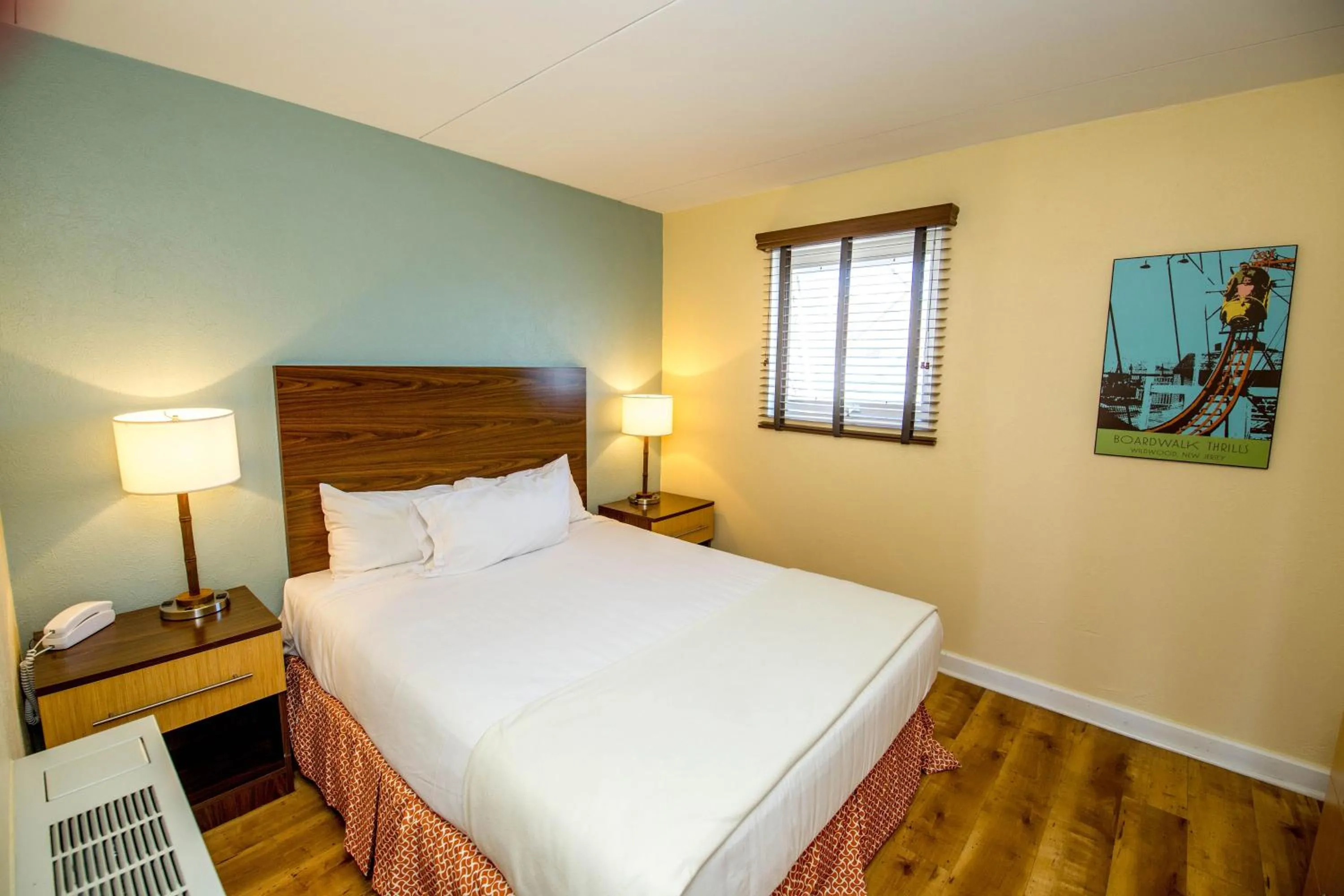 Bed in Blue Palms Resort