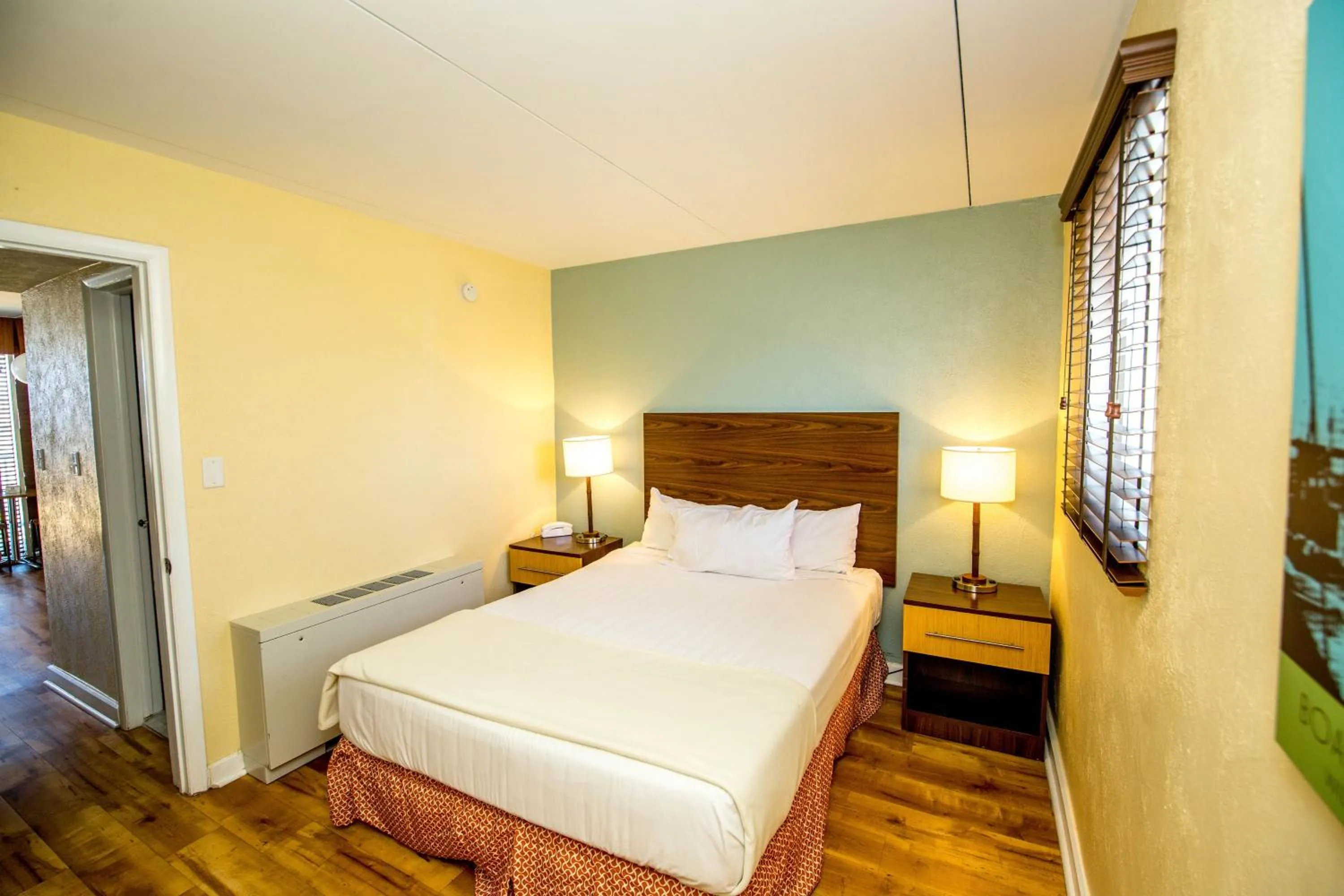 Bed in Blue Palms Resort