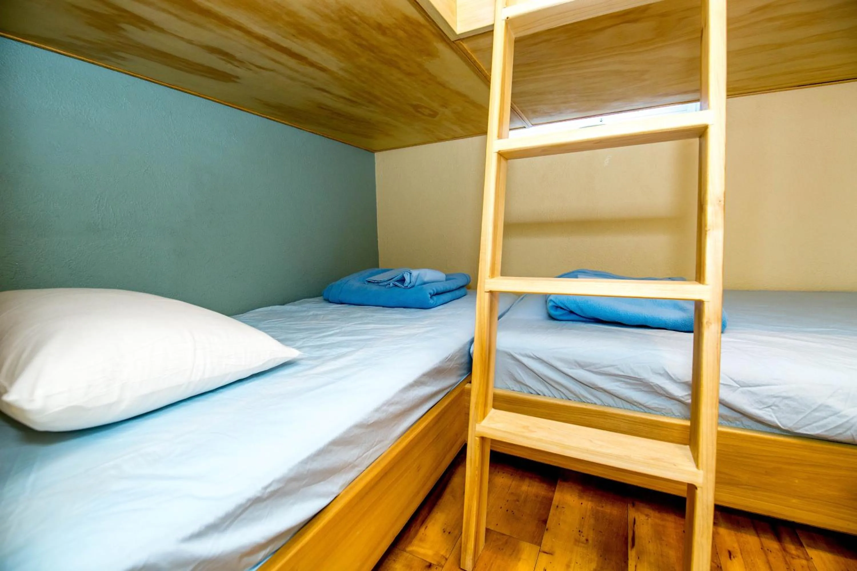 Bed in Blue Palms Resort