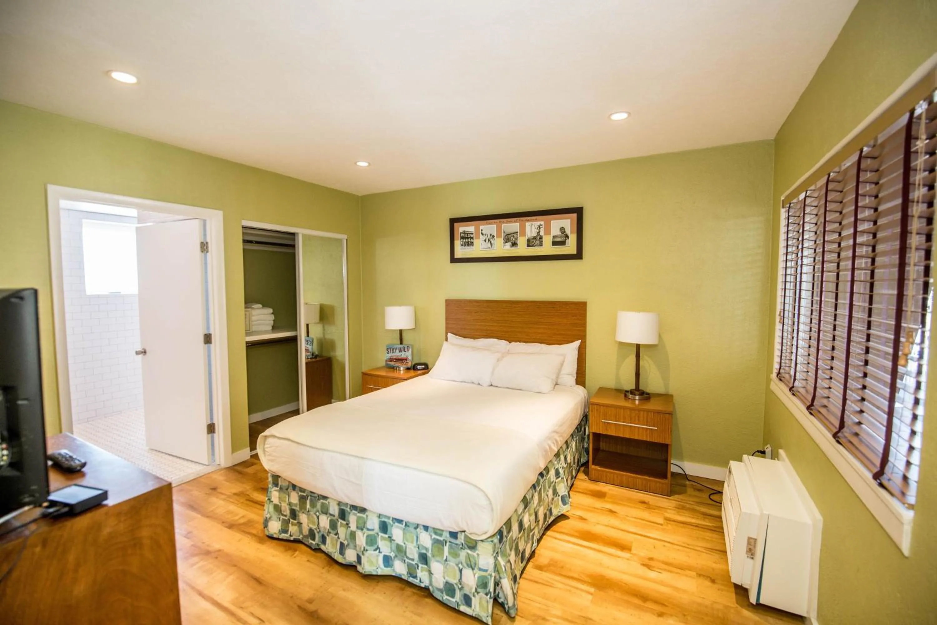 Bed in Blue Palms Resort