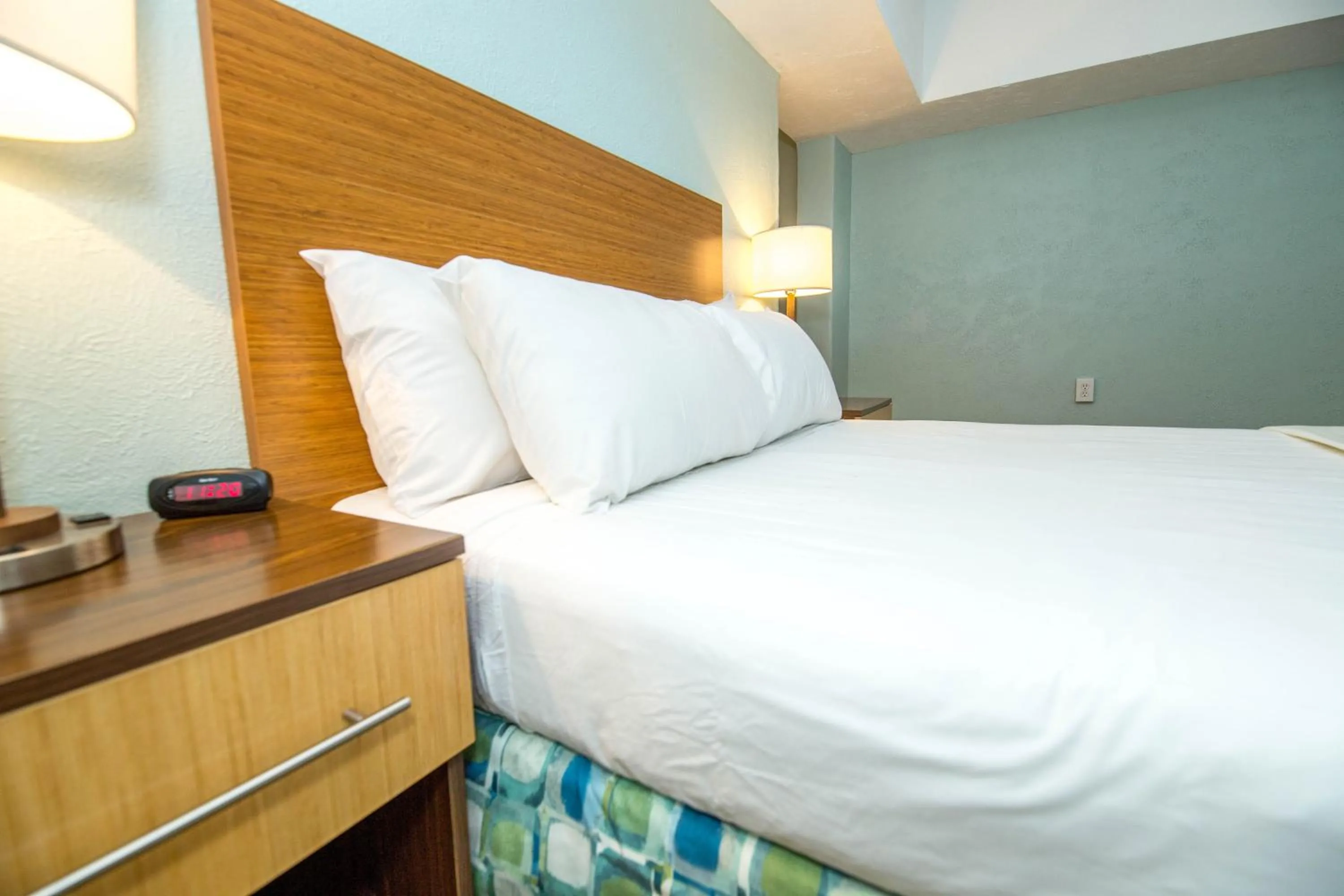 Bed in Blue Palms Resort