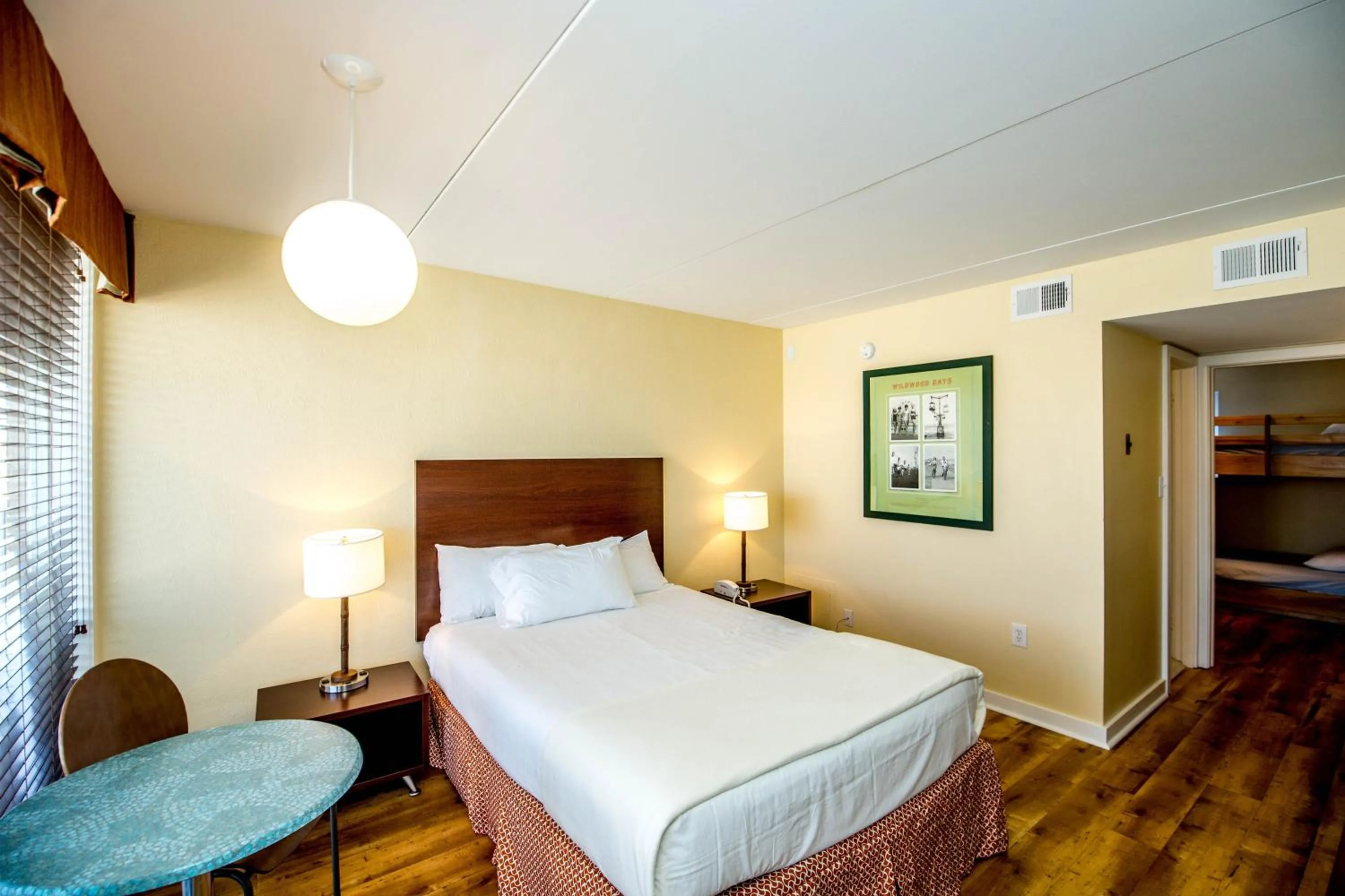 Bed in Blue Palms Resort