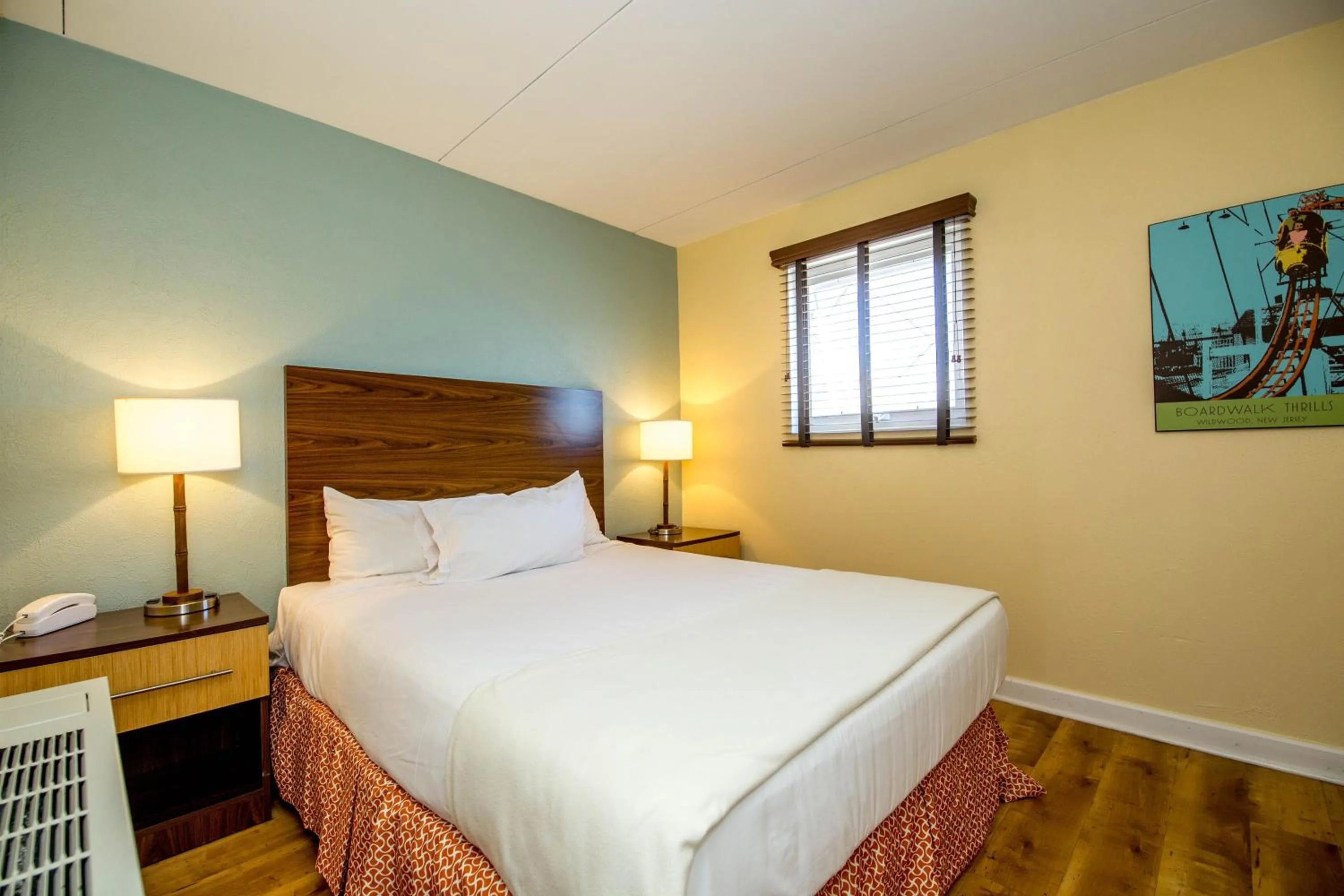 Bed in Blue Palms Resort