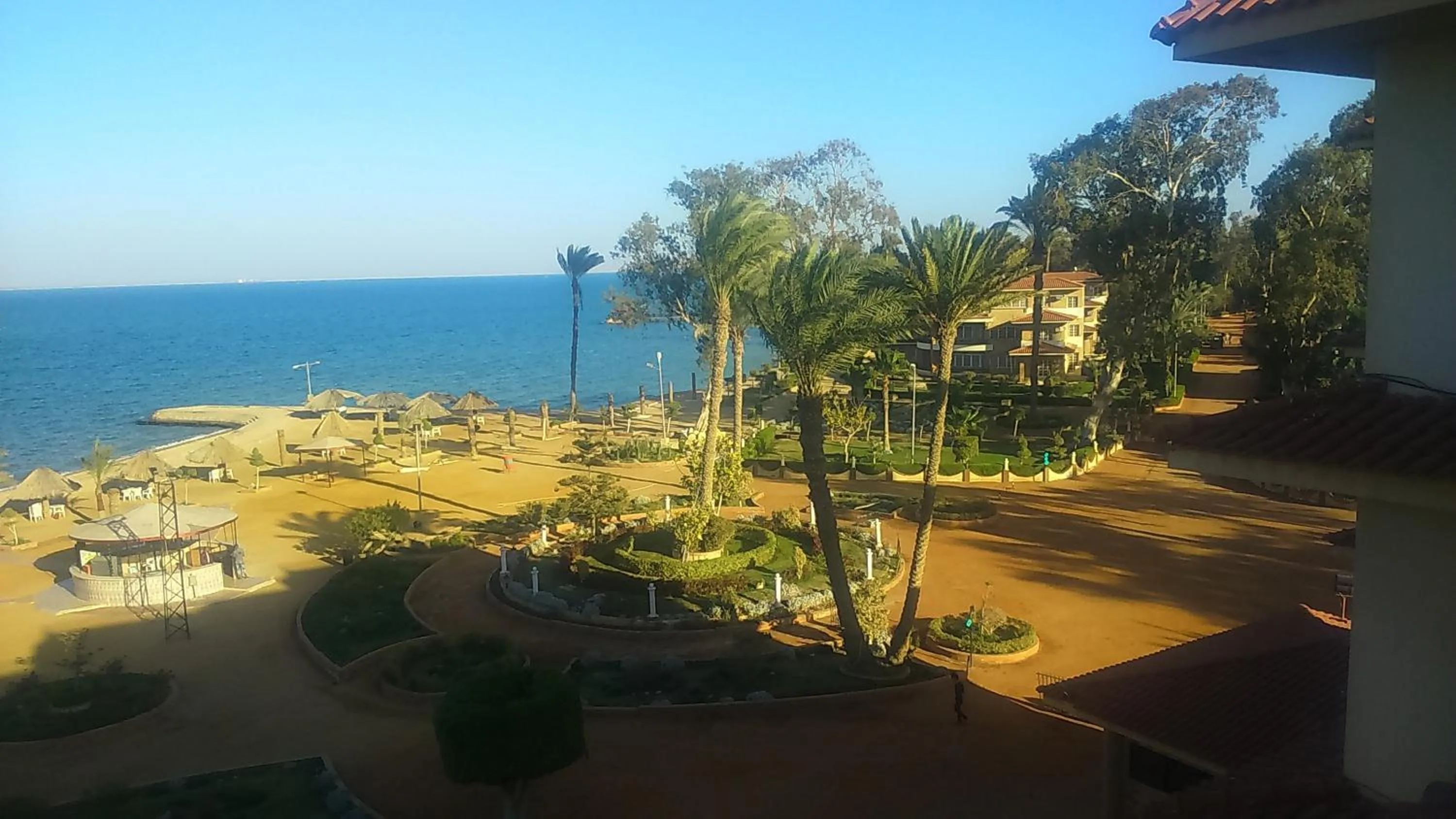 Beach in Fayed Armed Forces Hotel