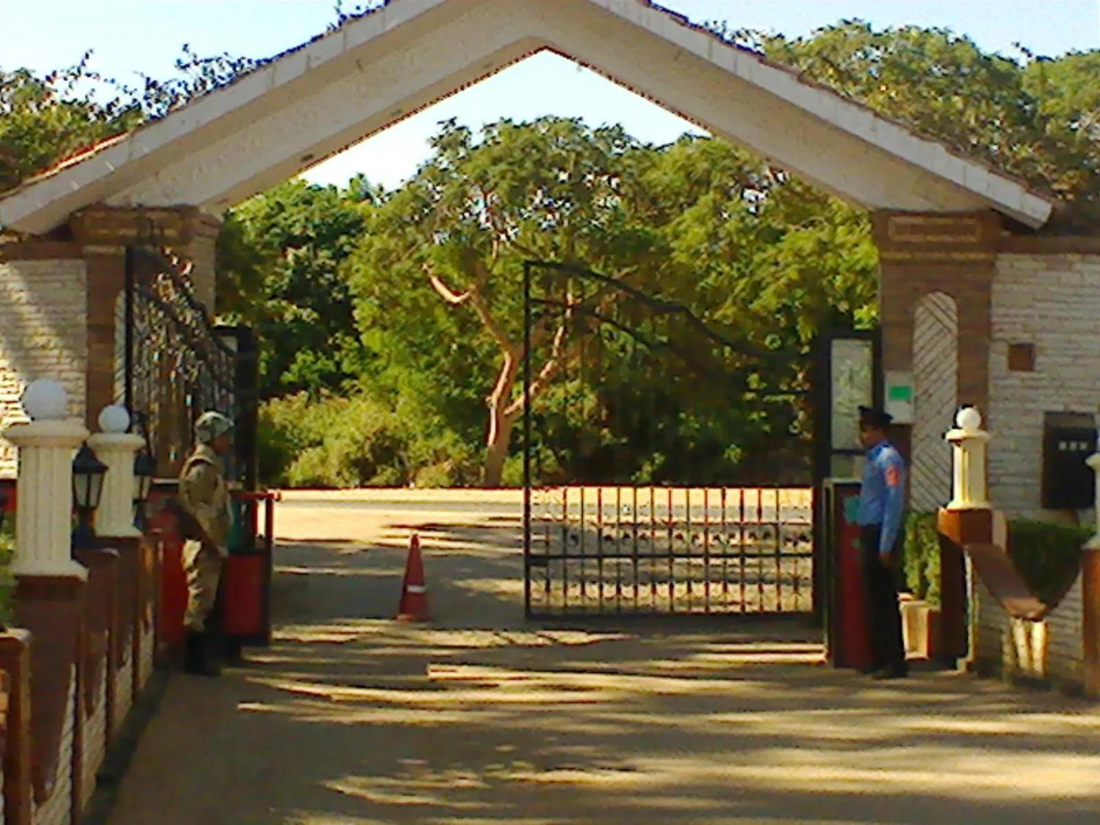 On site in Fayed Armed Forces Hotel