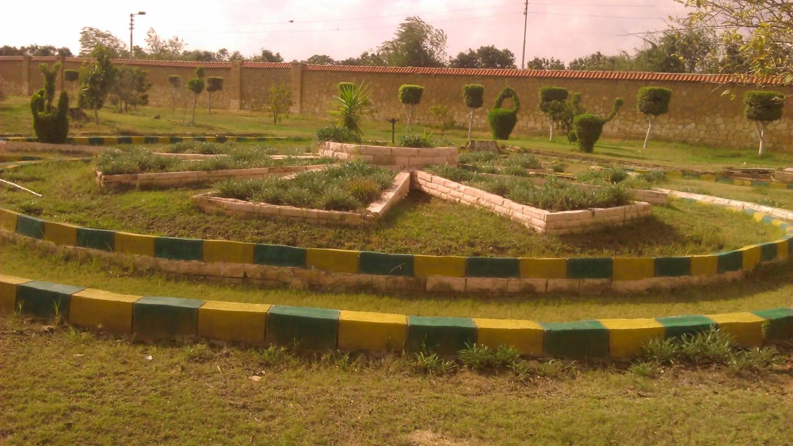 Garden in Fayed Armed Forces Hotel
