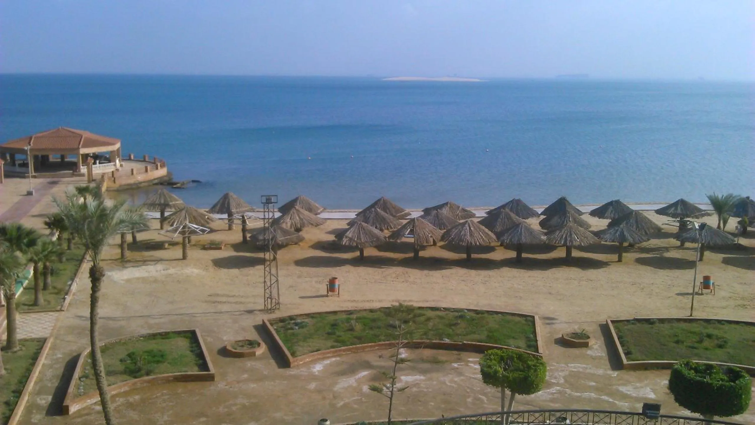 Beach in Fayed Armed Forces Hotel