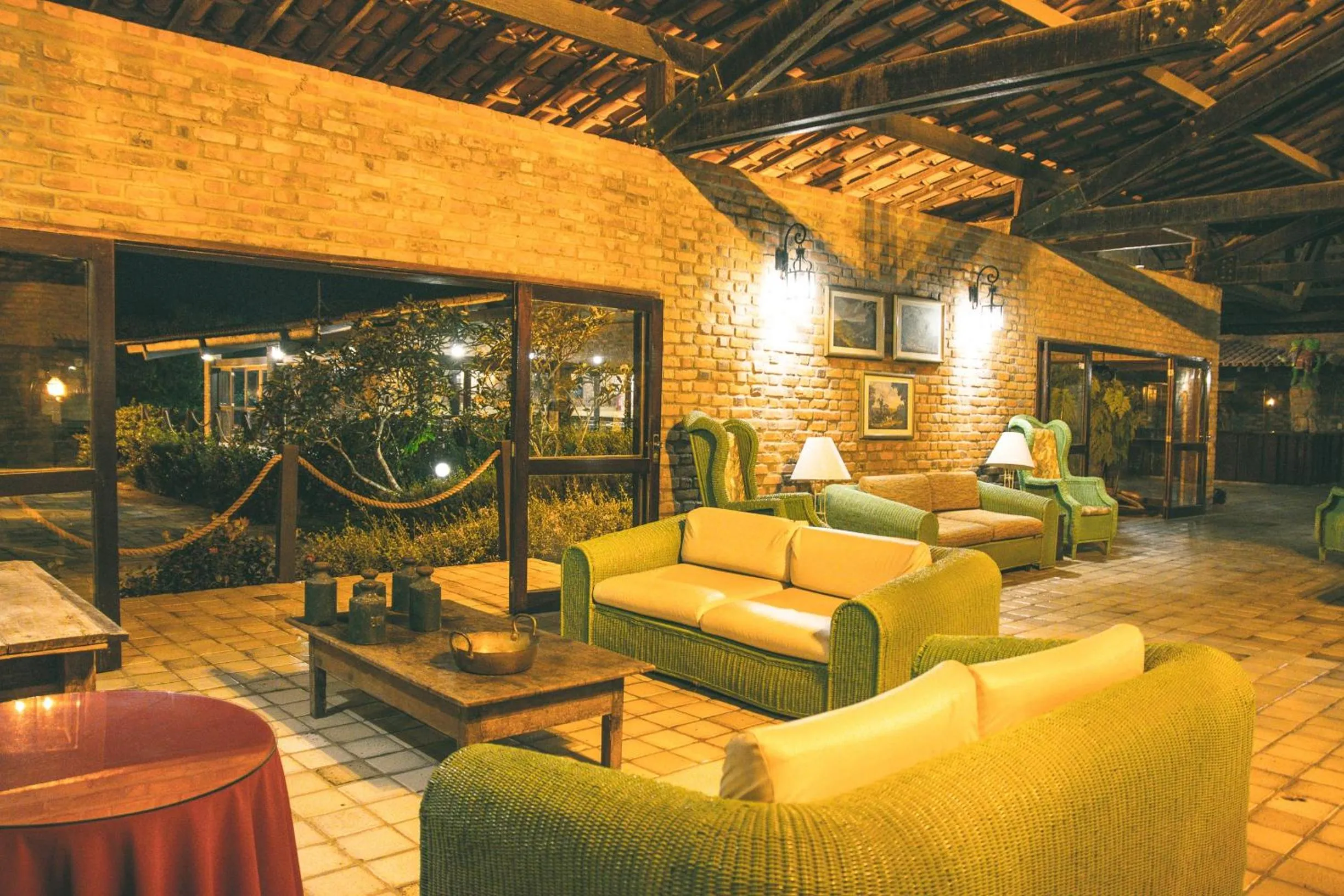 Communal lounge/ TV room in Hotel Casa Grande Gravatá
