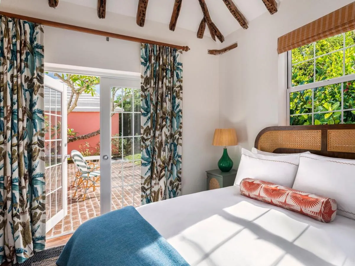 Bed in Cambridge Beaches Resort and Spa