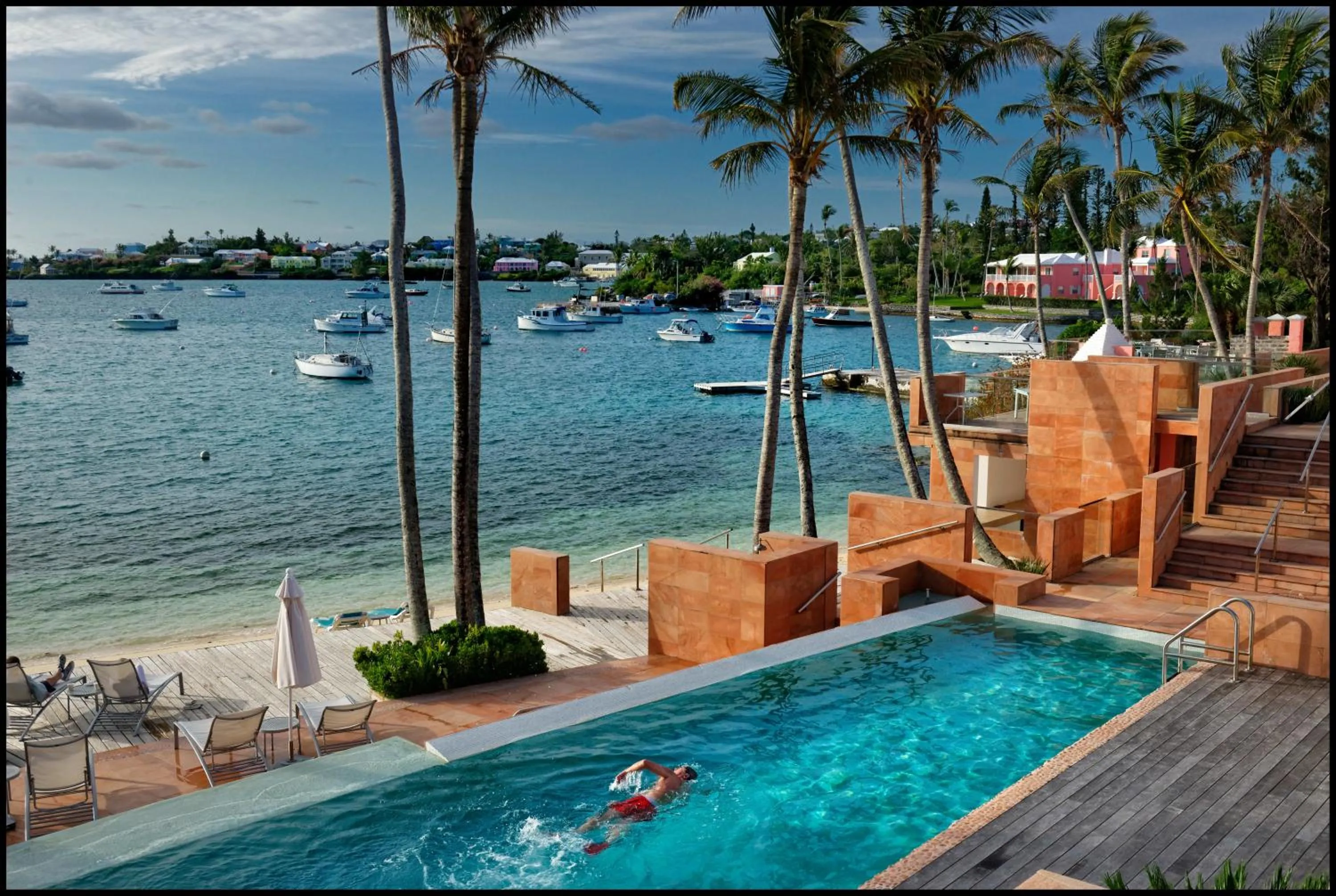 Swimming pool in Cambridge Beaches Resort and Spa