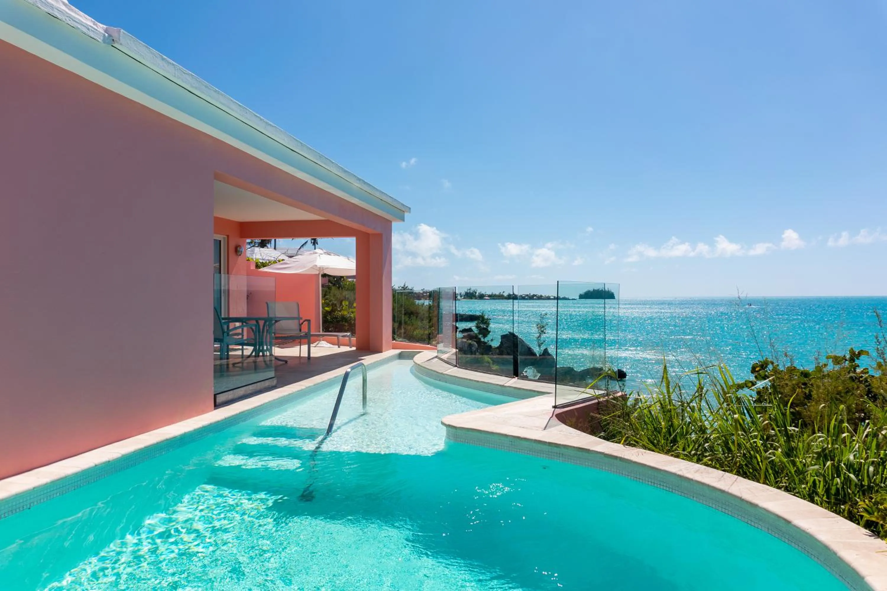 Pool view in Cambridge Beaches Resort and Spa