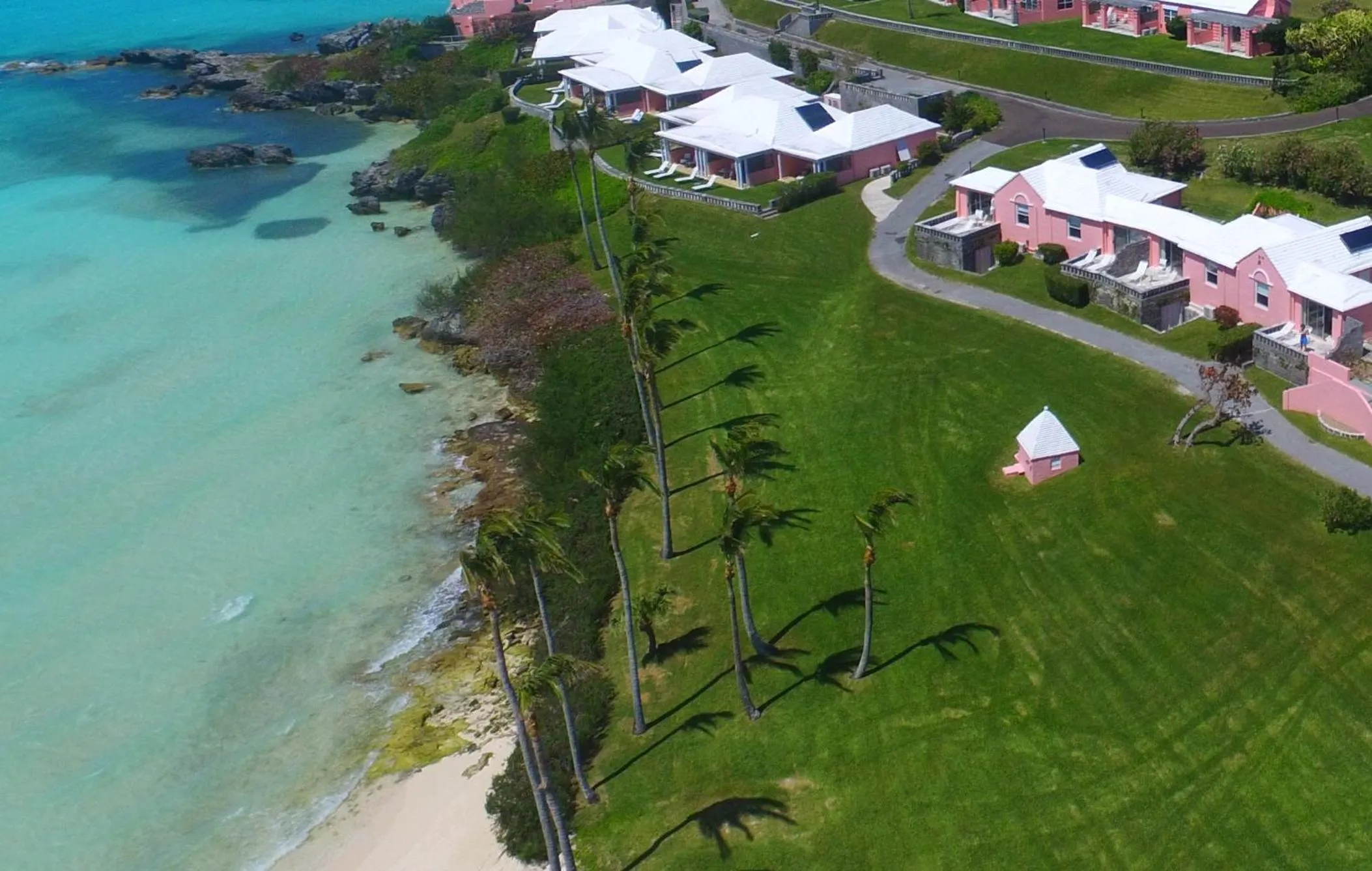 Bird&#x27;s eye view in Cambridge Beaches Resort and Spa