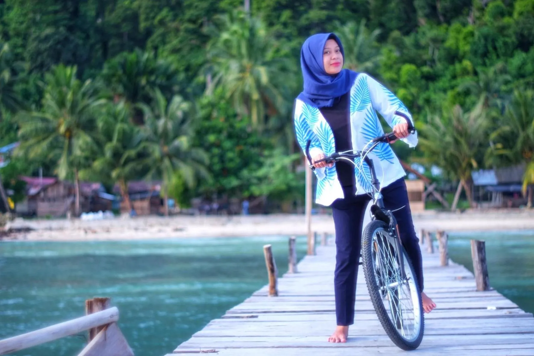 Cycling in Ora Sunrise View