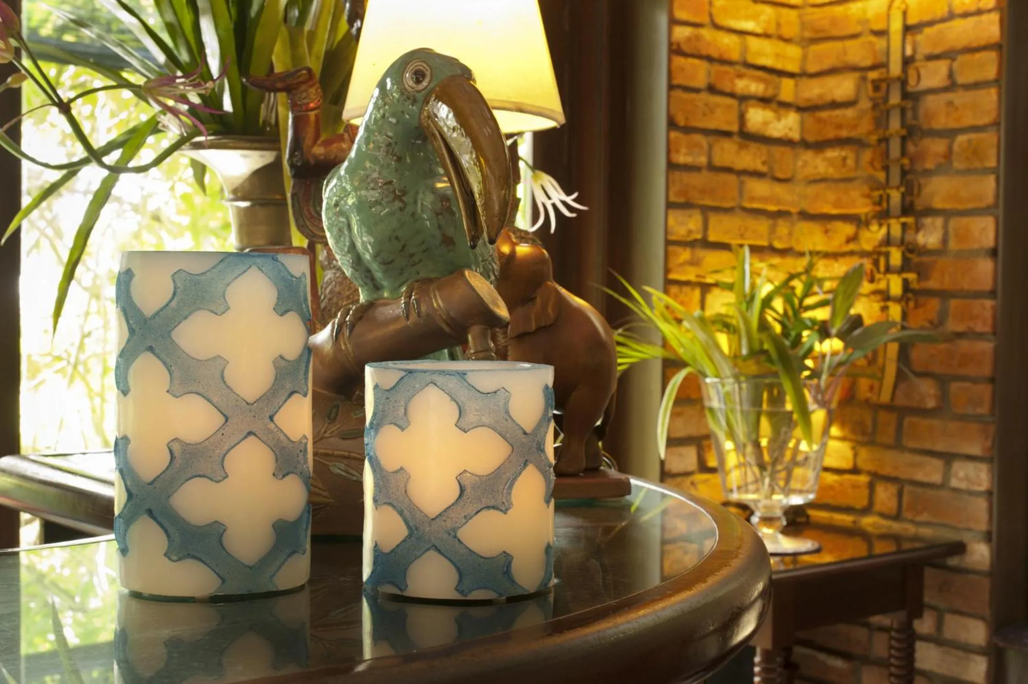 Decorative detail in Reef Villa