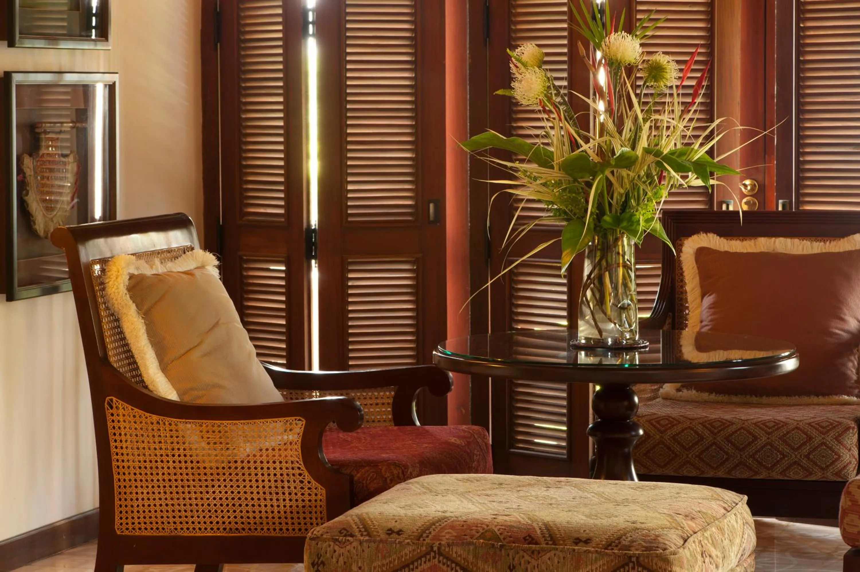 Seating area in Reef Villa