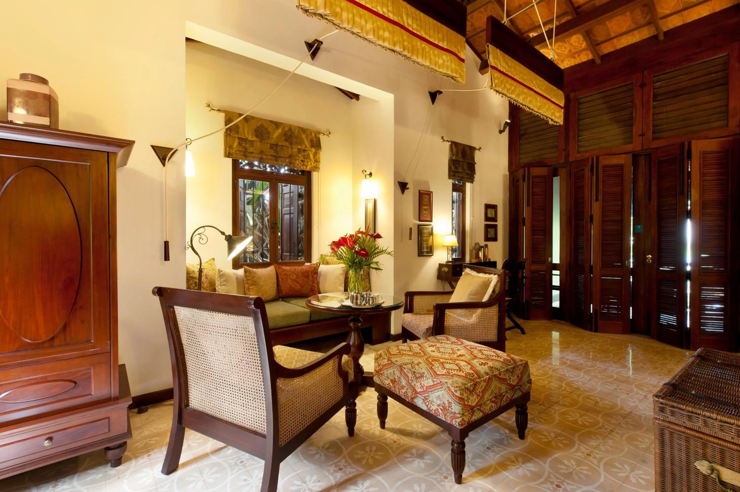 Seating area in Reef Villa