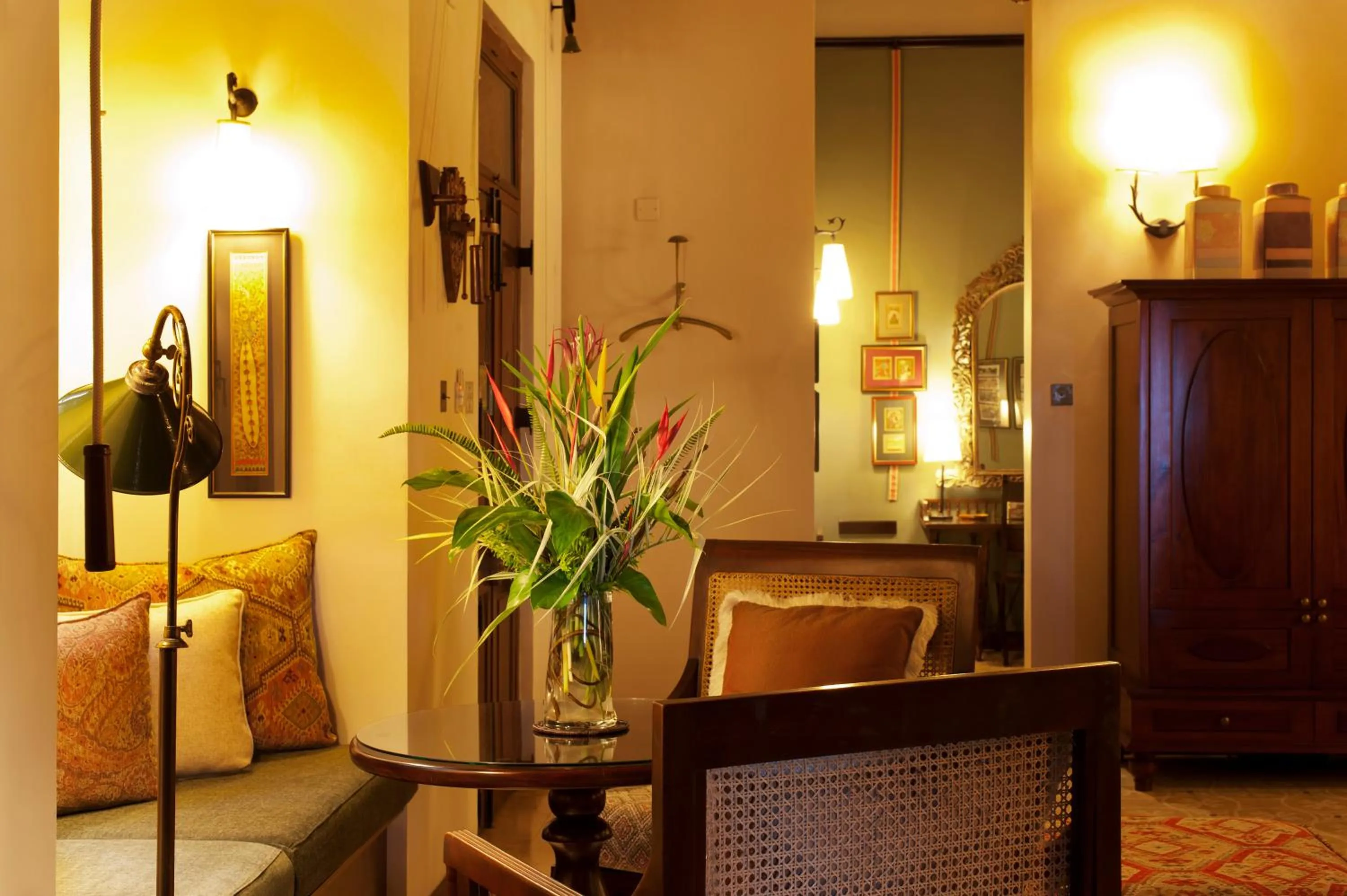 Seating area in Reef Villa