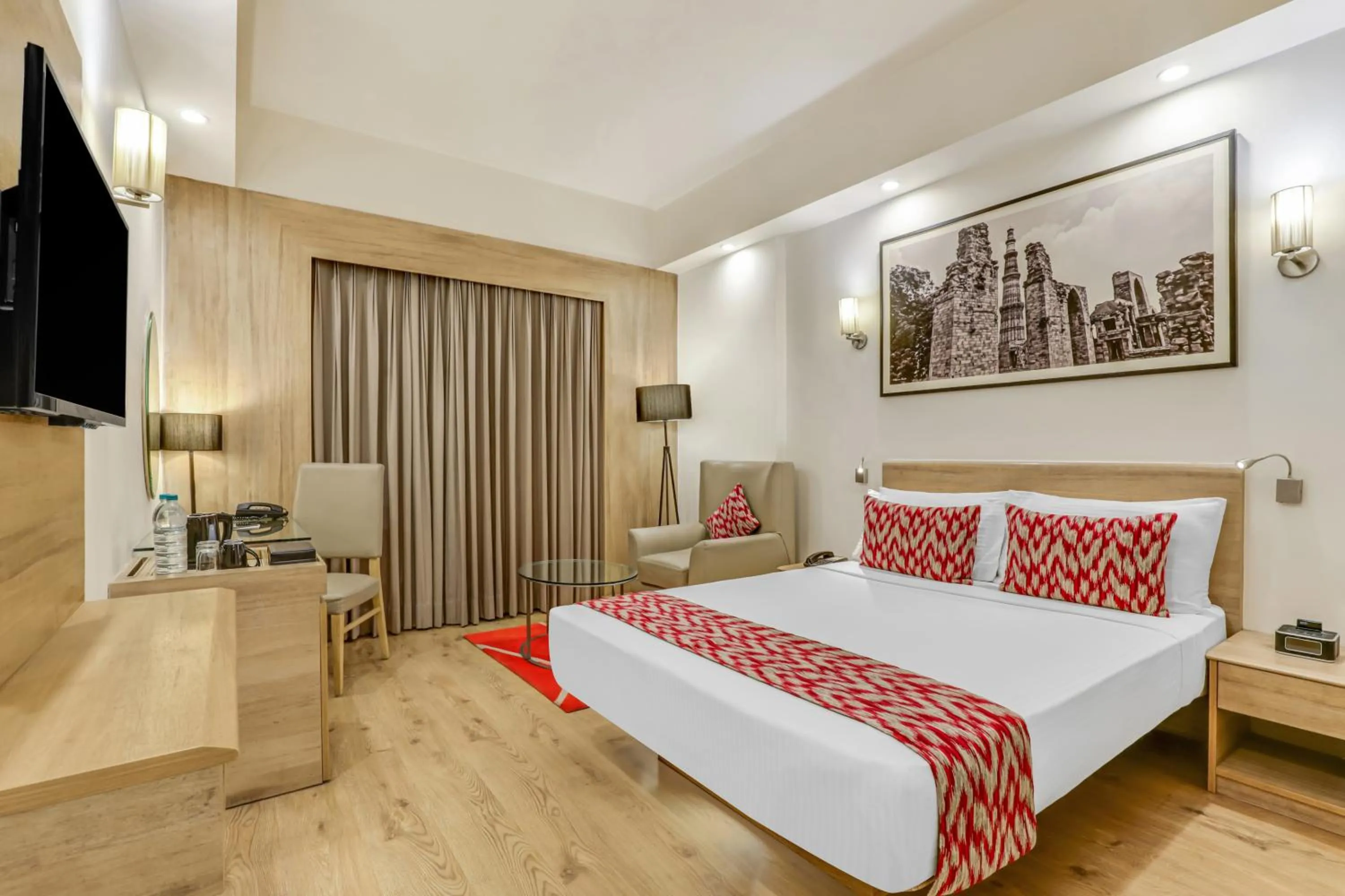 Bed in Lemon Tree Premier 1, Gurugram