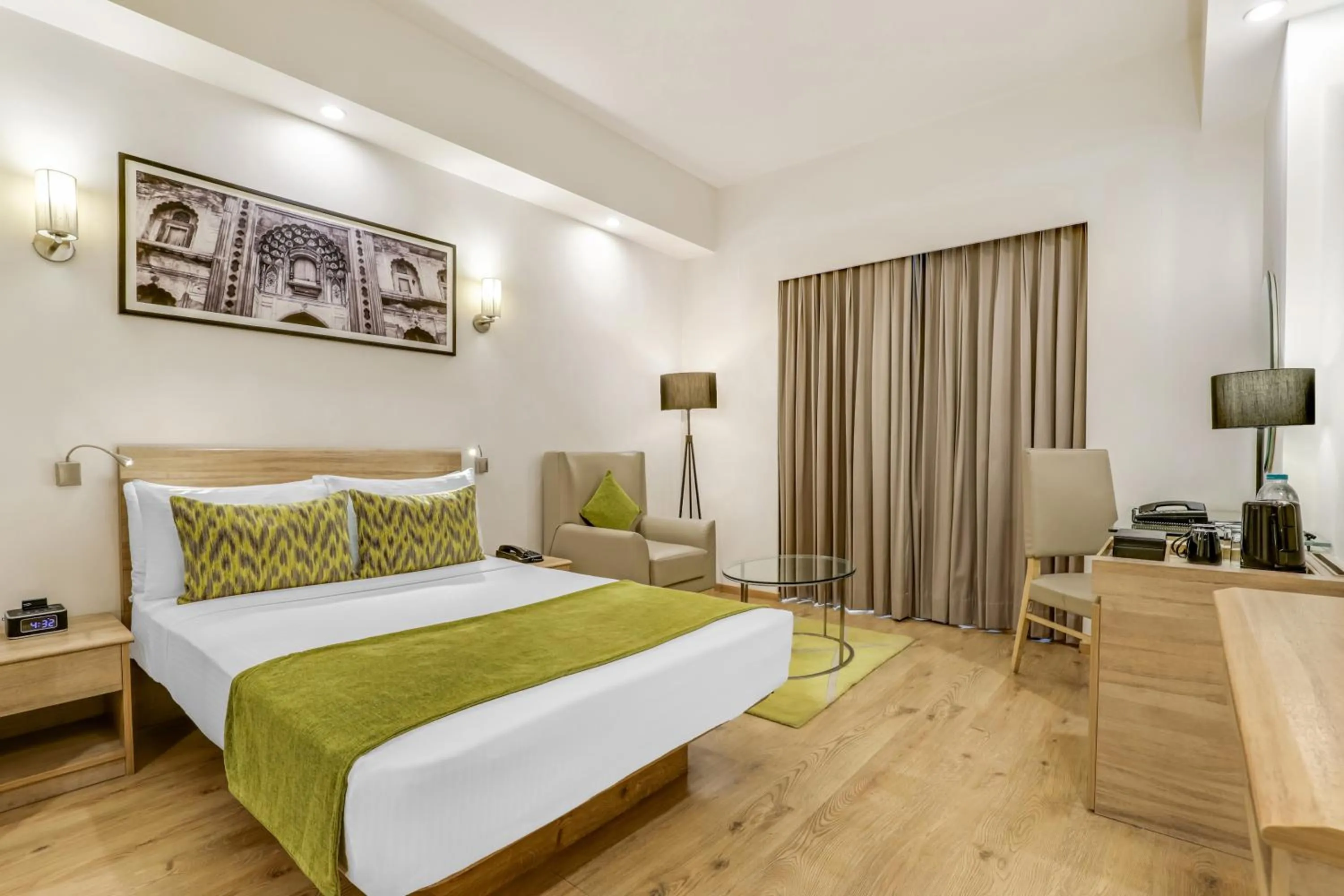 Bed in Lemon Tree Premier 1, Gurugram
