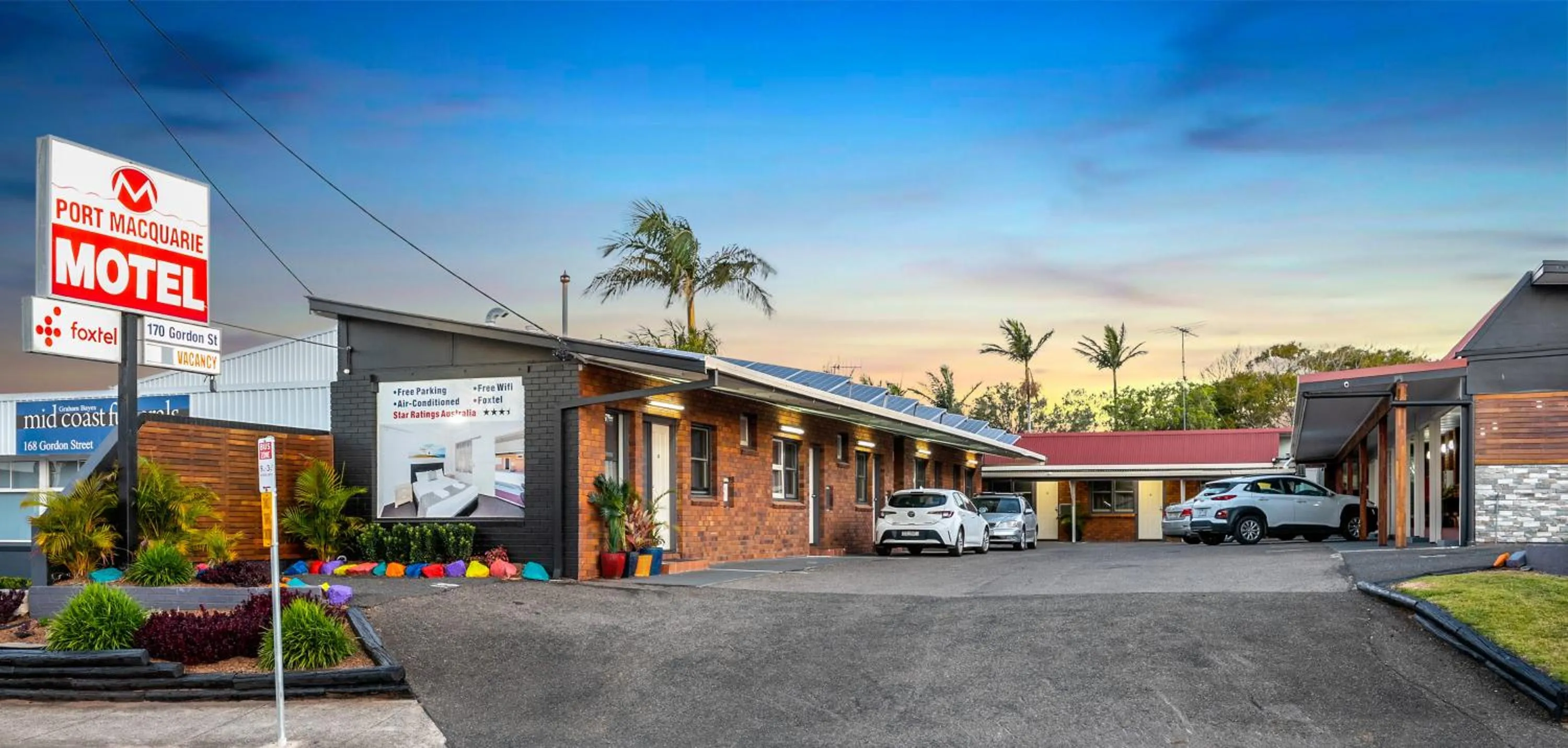 Property building in Port Macquarie Motel