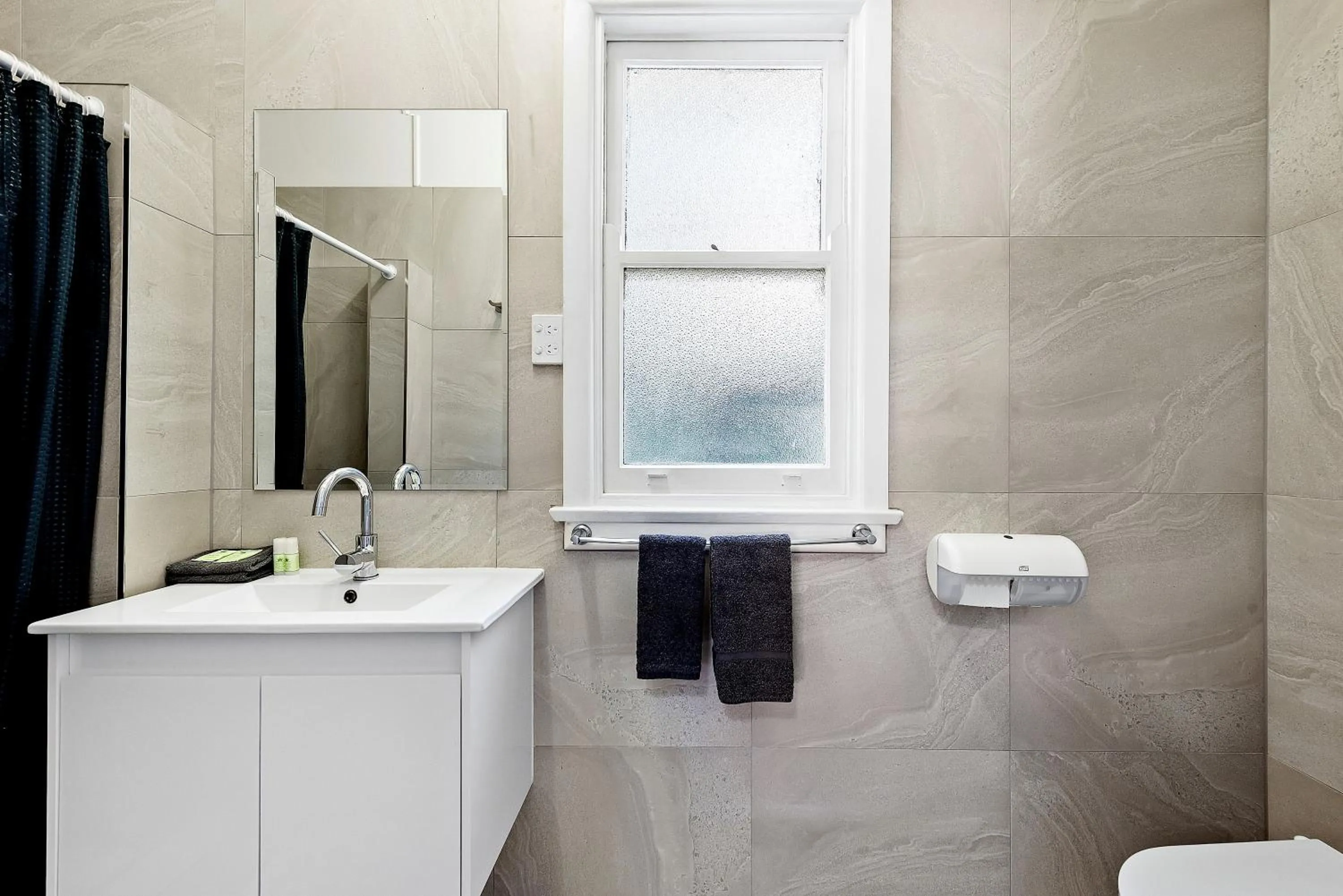 Bathroom in Port Macquarie Motel