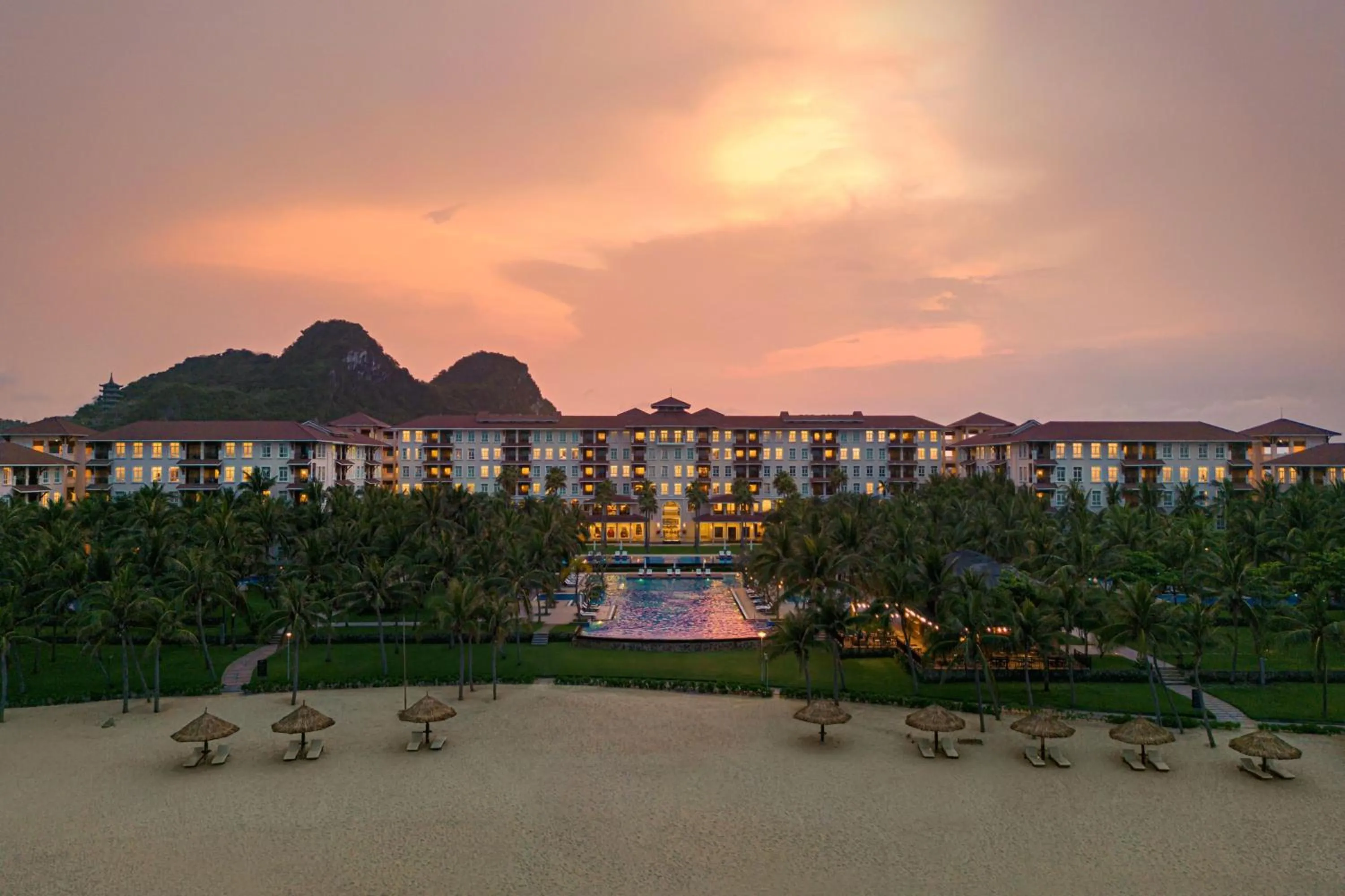 Property building in Danang Marriott Resort & Spa