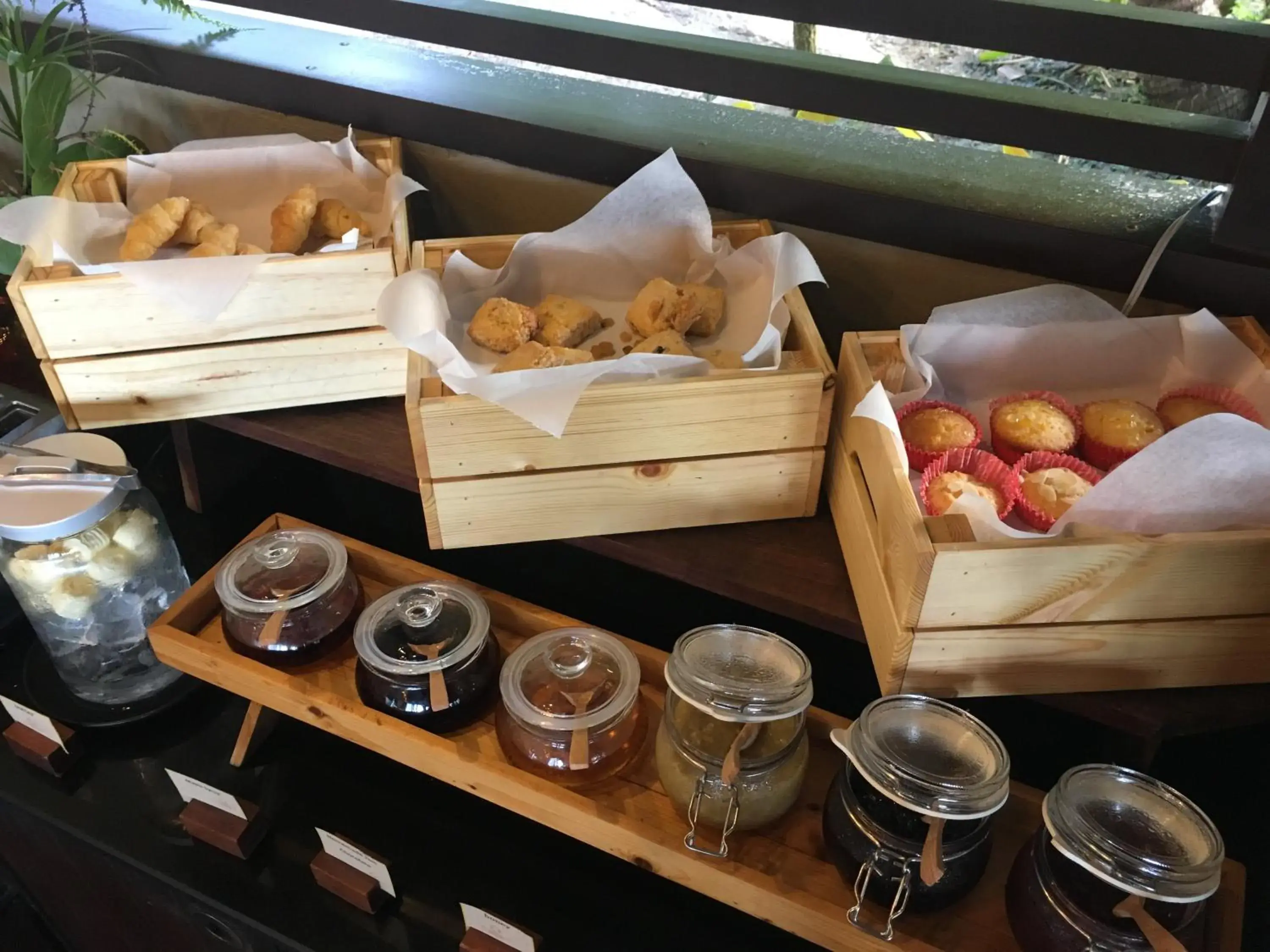 Buffet breakfast in Chantaramas Beach Resort Koh Phangan Buffet breakfast in Chantaramas Beach Resort Koh Phangan