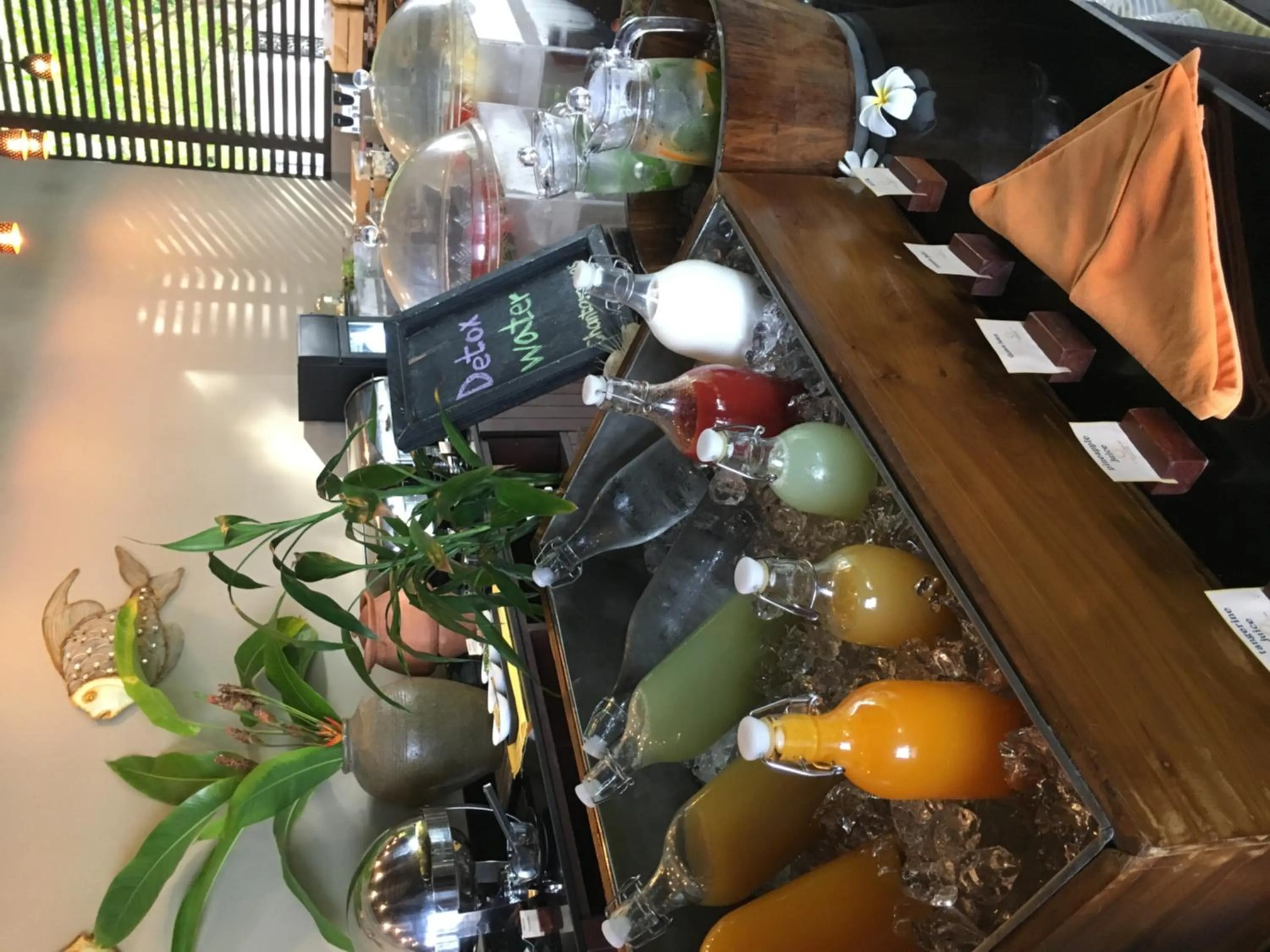 Buffet breakfast in Chantaramas Beach Resort Koh Phangan