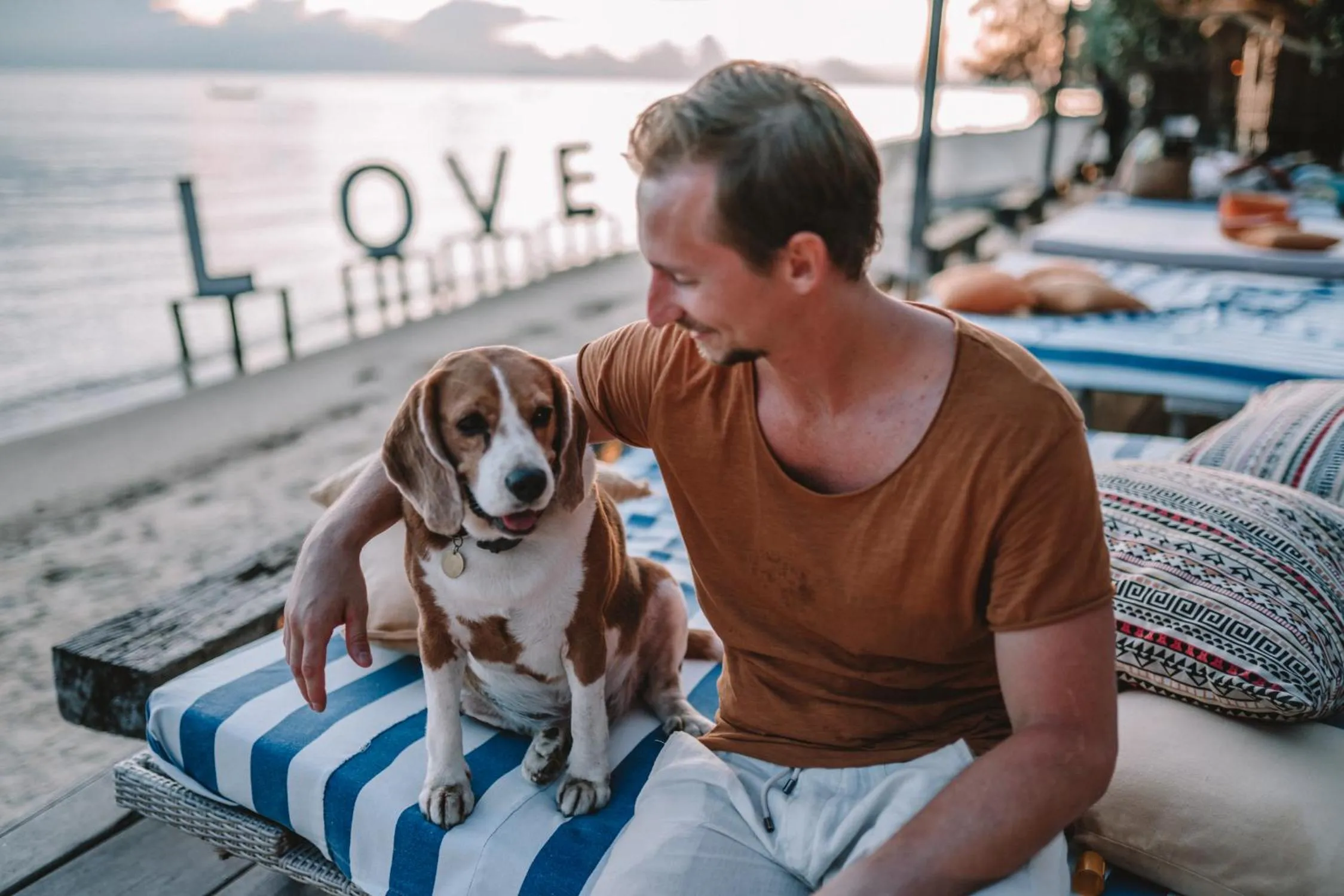 Sunset in Chantaramas Beach Resort Koh Phangan