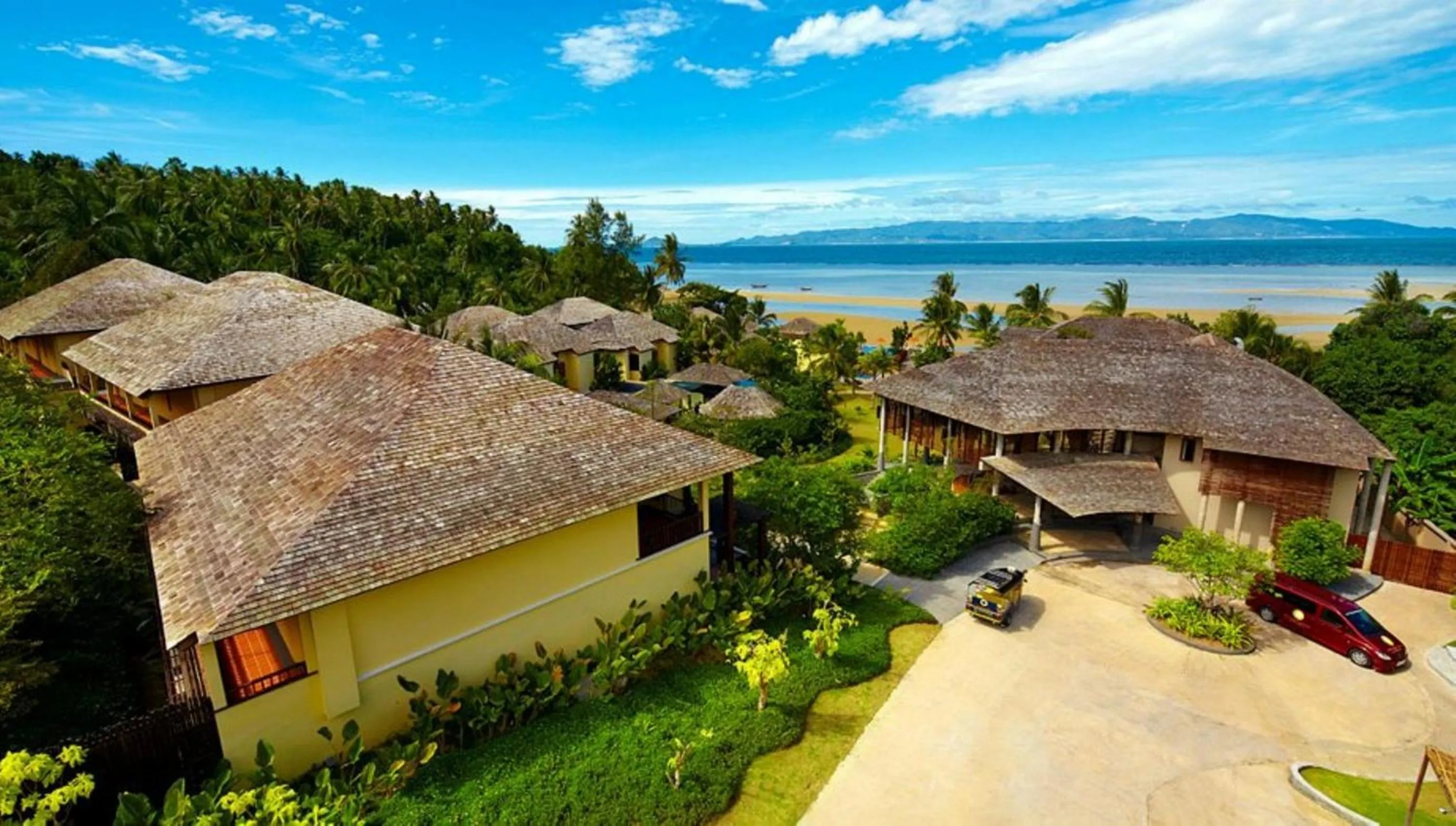 Bird's eye view in Chantaramas Beach Resort Koh Phangan