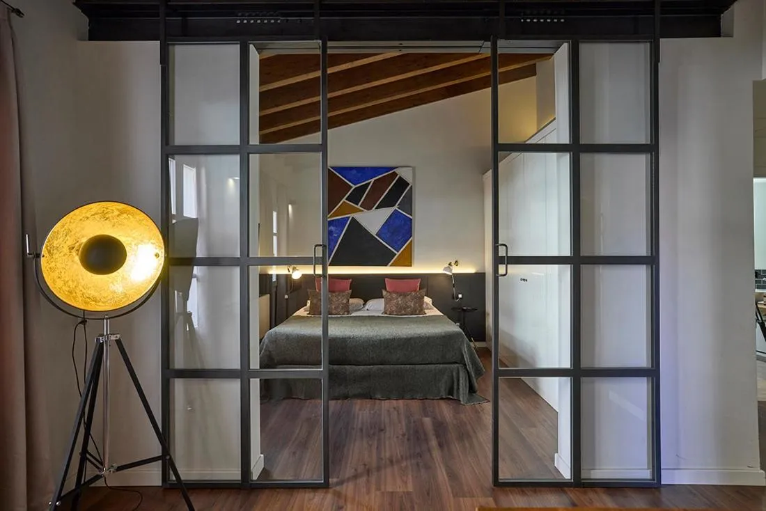 Bed in Hotel Bosch Boutique