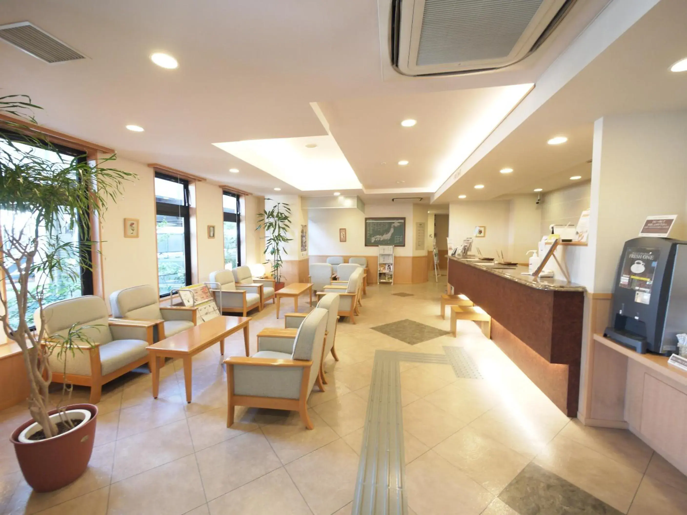 Lobby or reception in Hotel Route-Inn Niigata Kencho-minami Lobby or reception in Hotel Route-Inn Niigata Kencho-minami