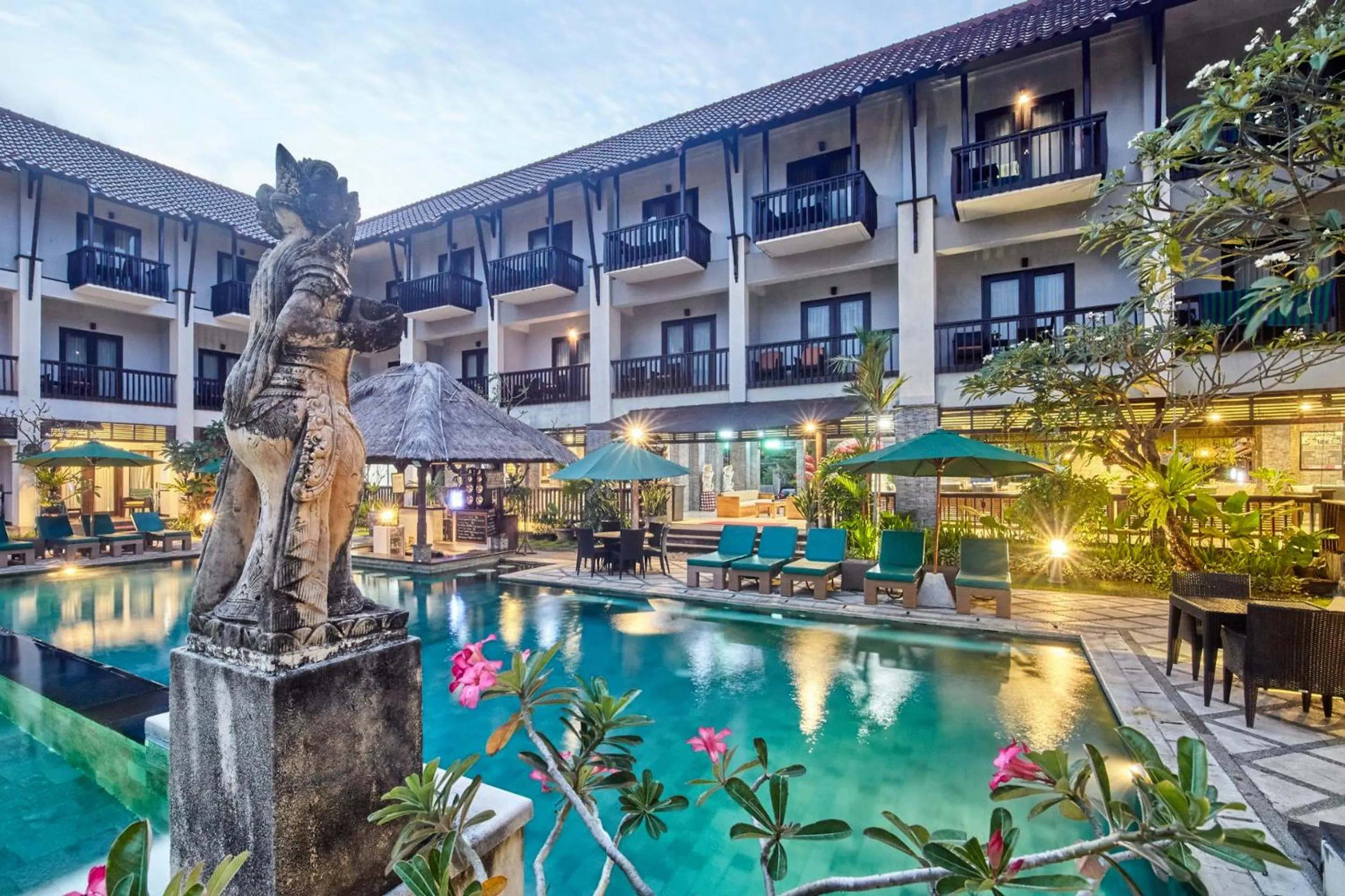 Swimming pool in The Lokha Legian Resort & Spa