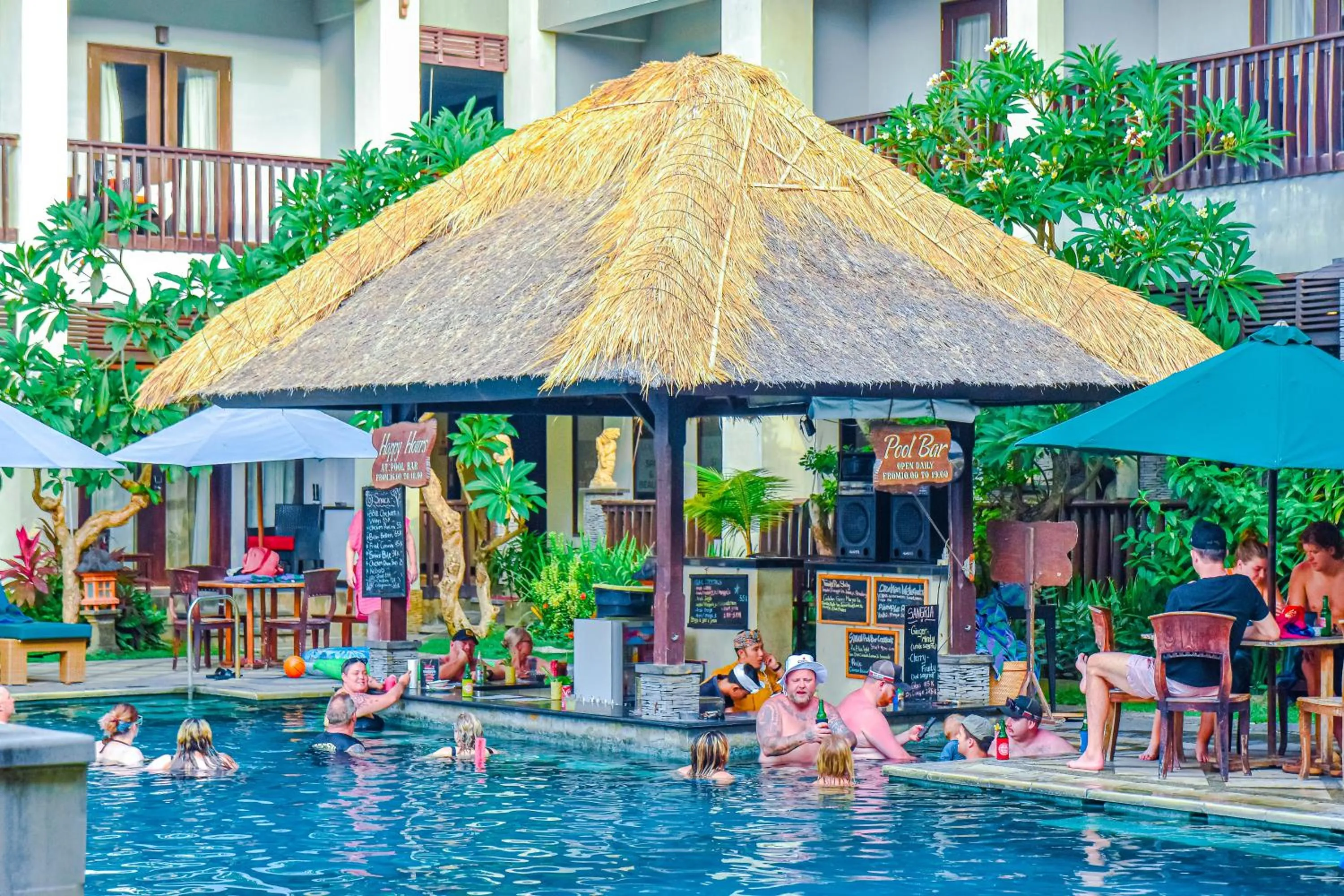 Swimming pool in The Lokha Legian Resort & Spa