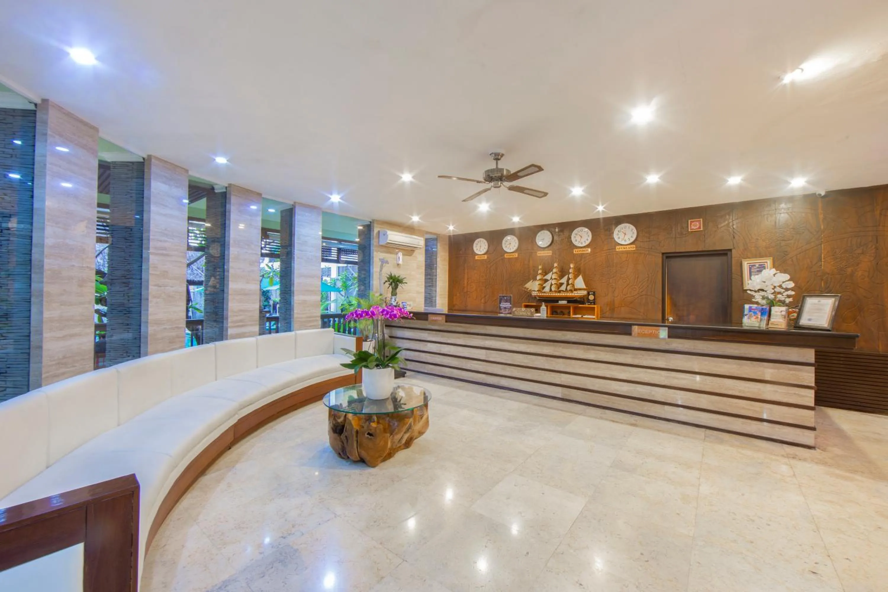 Lobby or reception in The Lokha Legian Resort & Spa