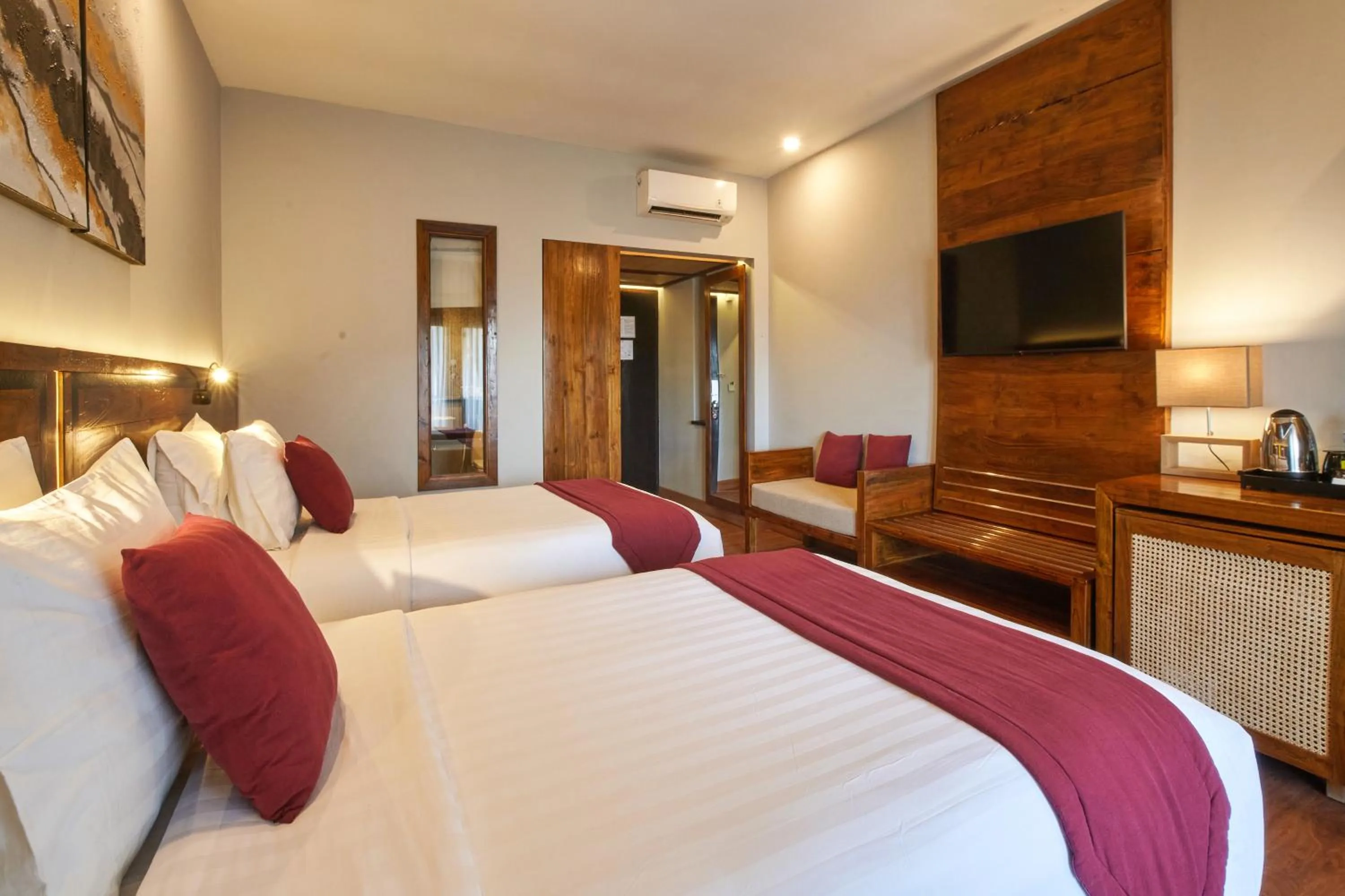 Photo of the whole room, Bed in The Lokha Legian Resort & Spa