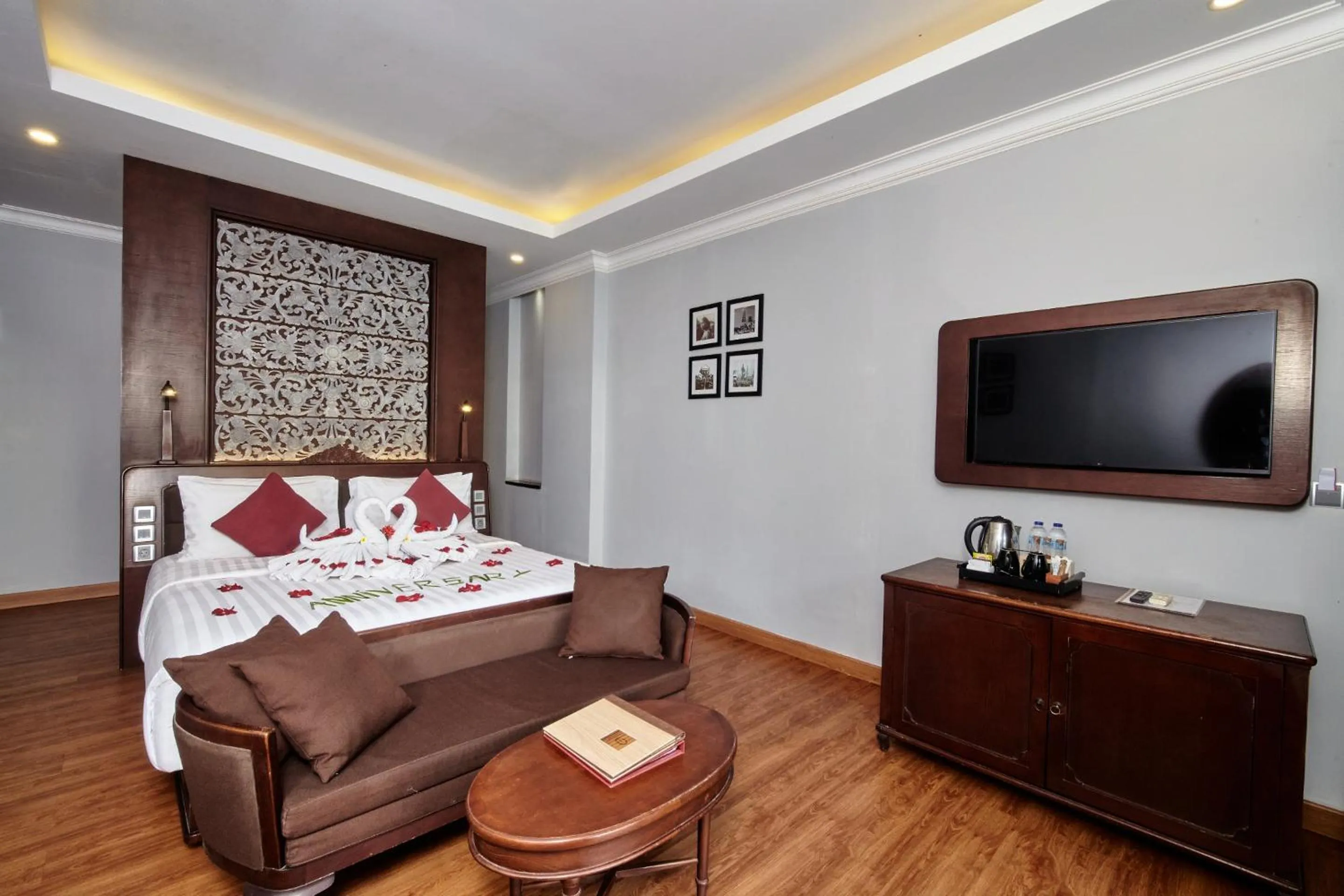 Bedroom, Bed in The Lokha Legian Resort & Spa