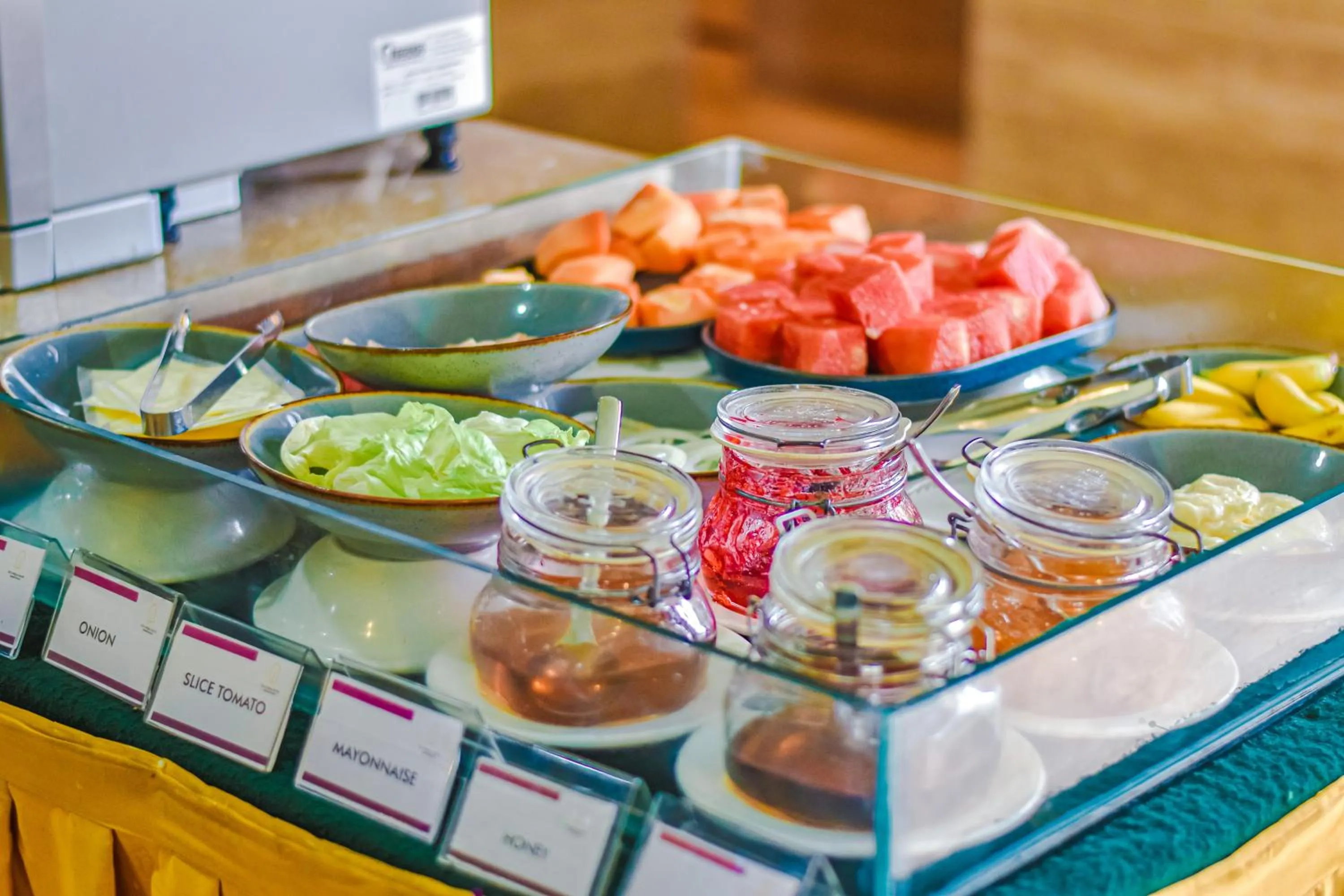 Buffet breakfast in The Lokha Legian Resort & Spa