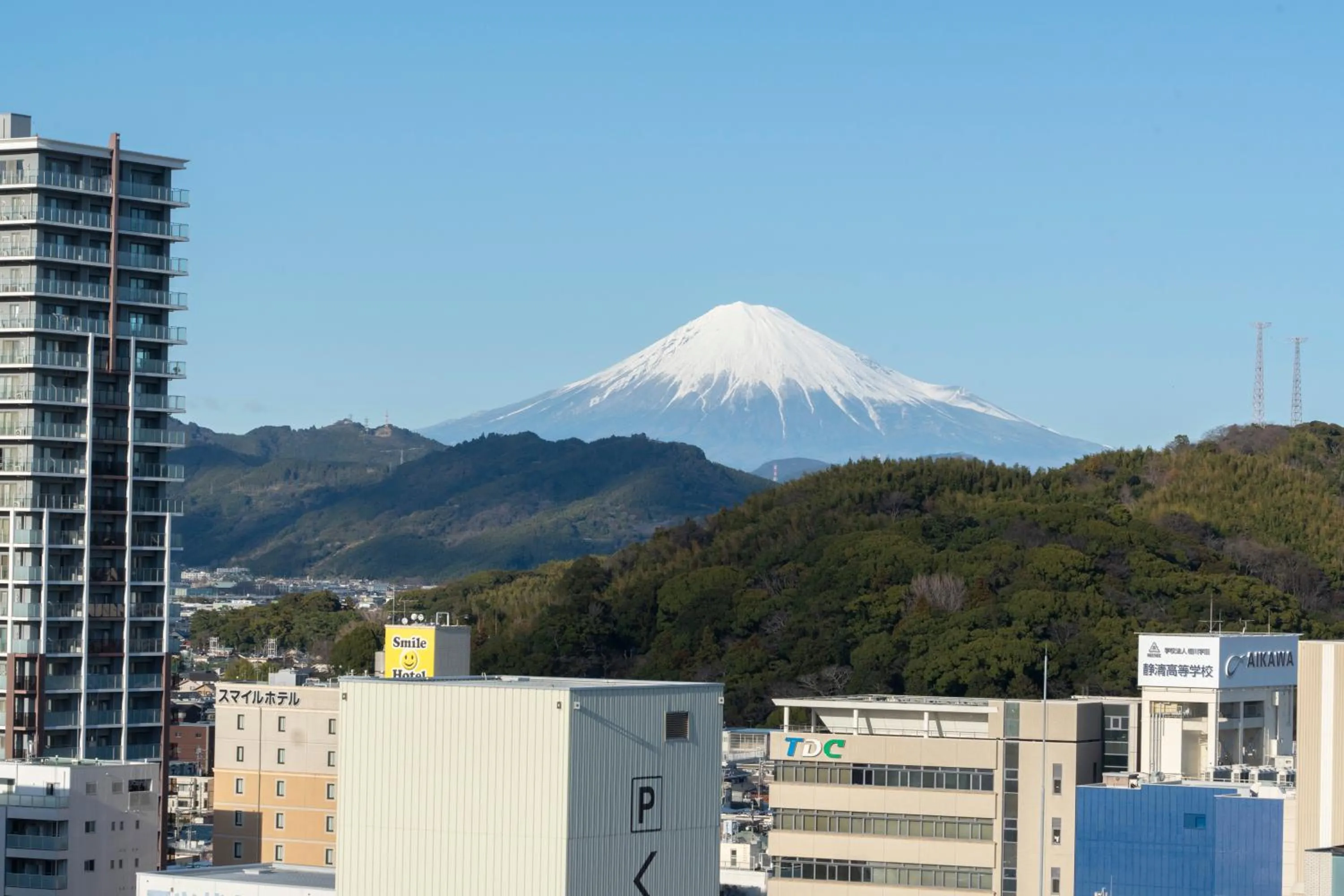 Mountain view in Hotel Associa Shizuoka