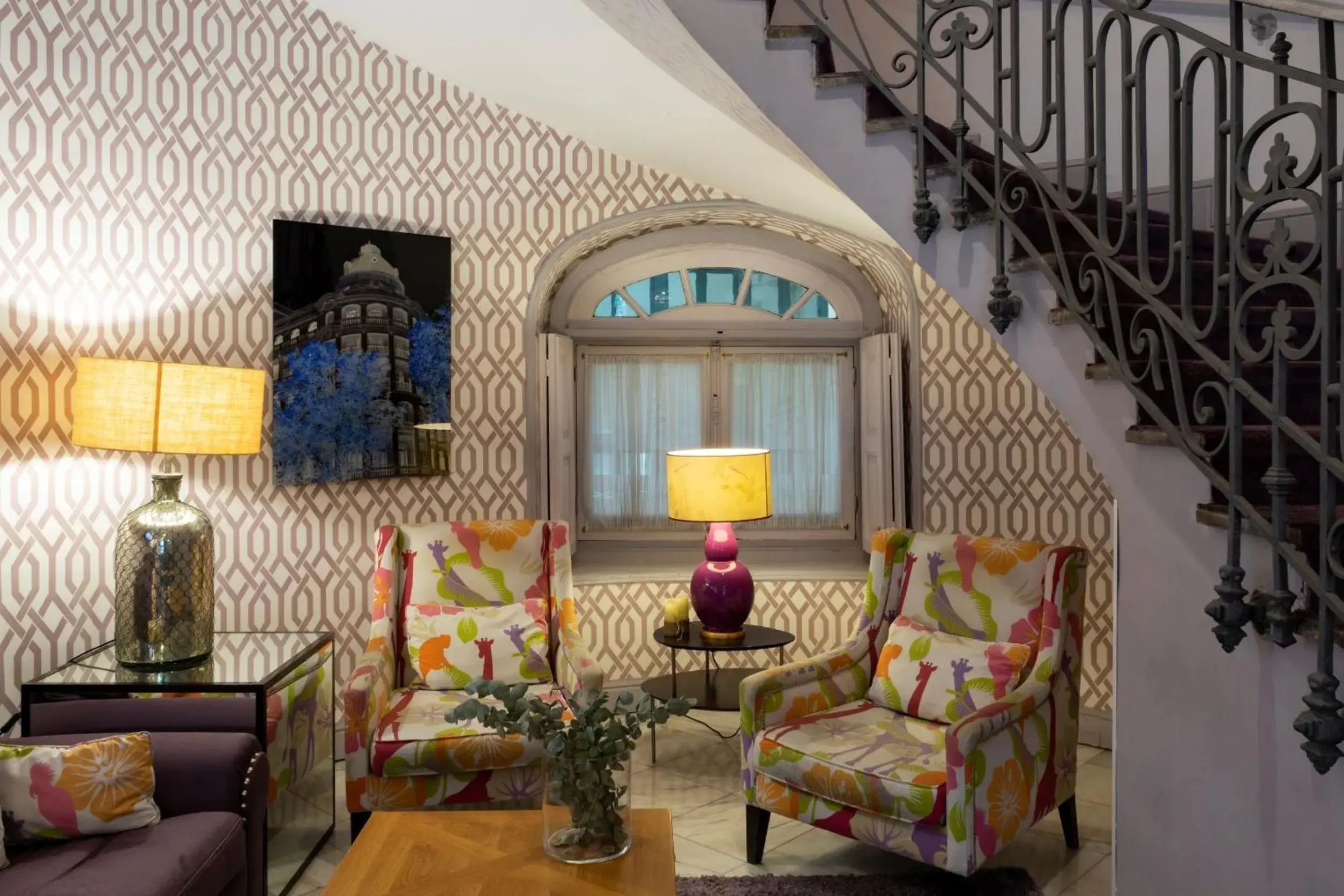 Lobby or reception in Petit Palace Savoy Alfonso XII Lobby or reception in Petit Palace Savoy Alfonso XII